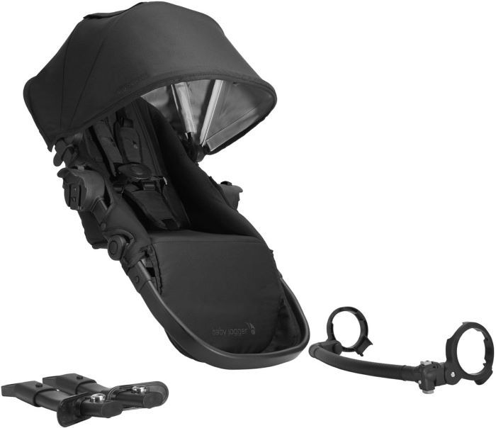 Baby Jogger City Select 2 - dodatkowe siedzisko-Lunar Black