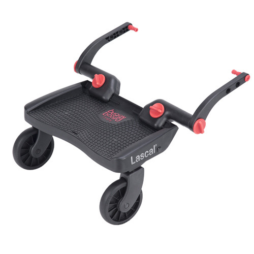 Lascal, BuggyBoard Mini - dostawka do wózka -3D Czerwony