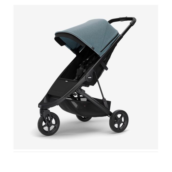 Thule Spring - wózek spacerowy-Black-Teal Melange