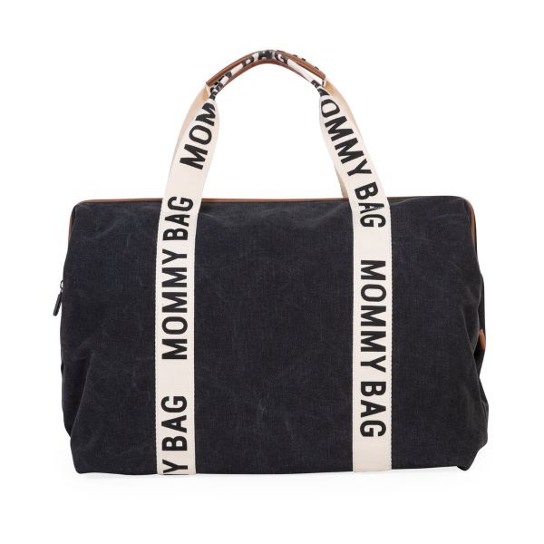 Childhome Mommy Bag - Torba podróżna dla mamy-Signature Czarna