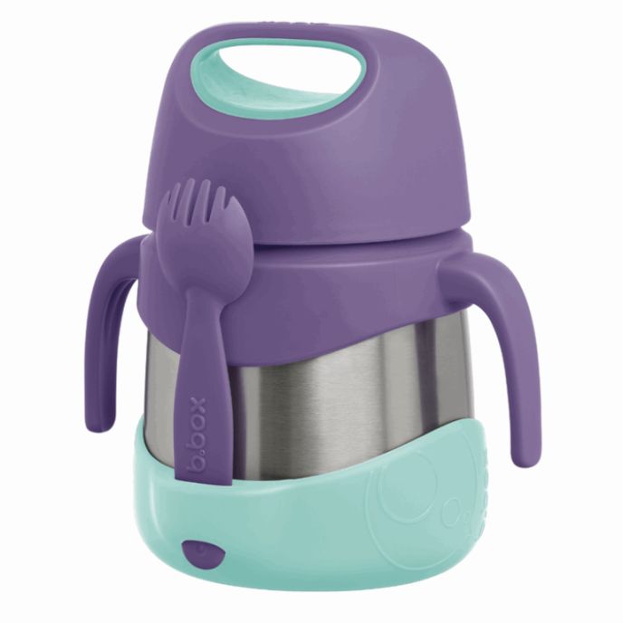 B.Box - Termos obiadowy na jedzenie 335ml-Lilac Pop