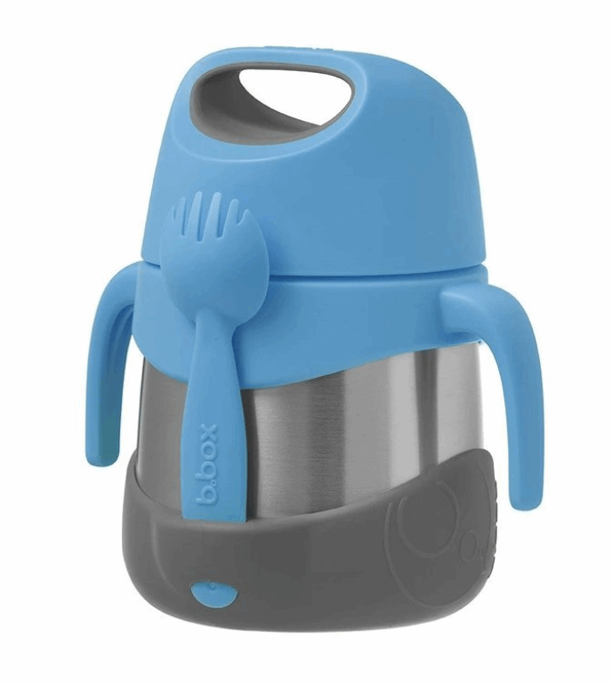 B.Box - Termos obiadowy na jedzenie 335ml-Blue Slate