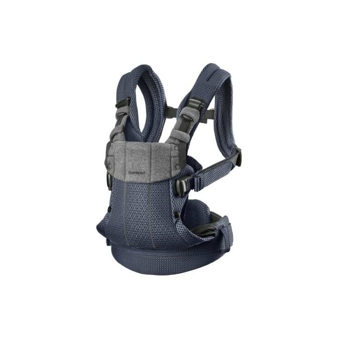 BabyBjorn Harmony 3D Mesh - nosidełko dla dzieci od narodzin do 3 roku życia-Antracyt