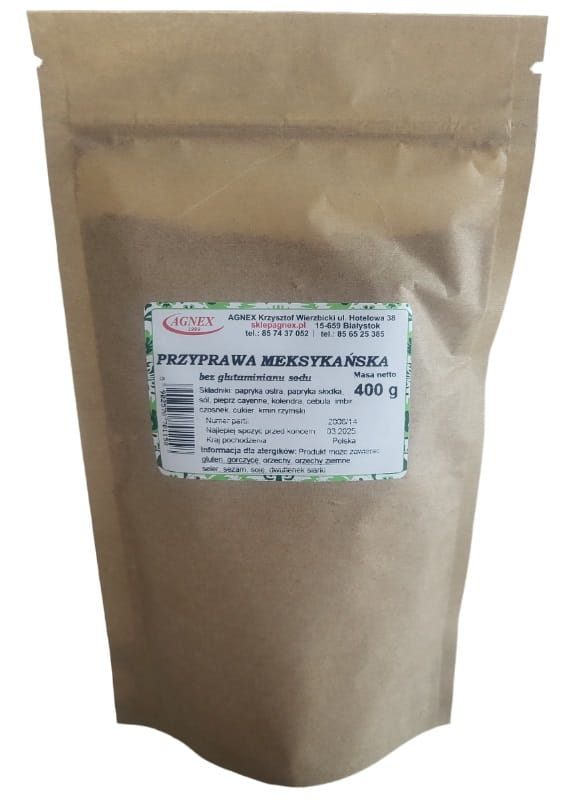 Przyprawa meksykańska 400g BEZ GLUTAMINANIU