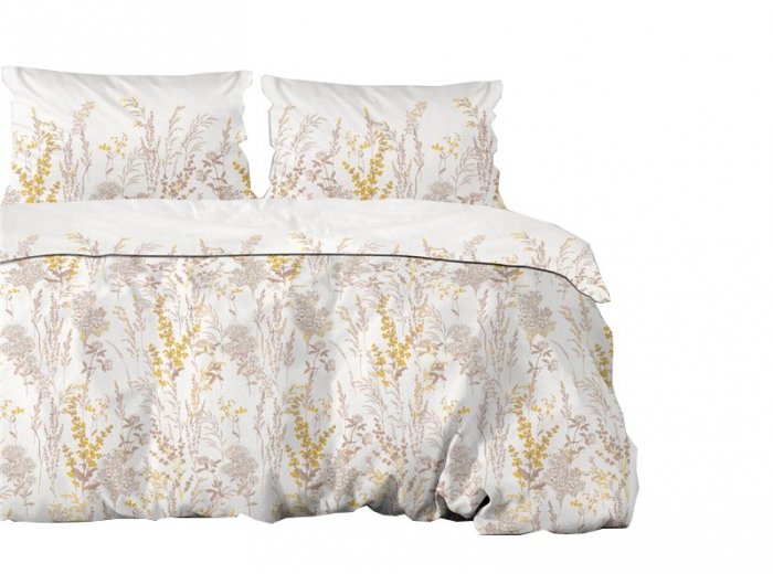 Pościel Bawełniana GRENO Bielbaw PREMIUM 140x200 + 1x 70x80 wz. PRIMAVERA