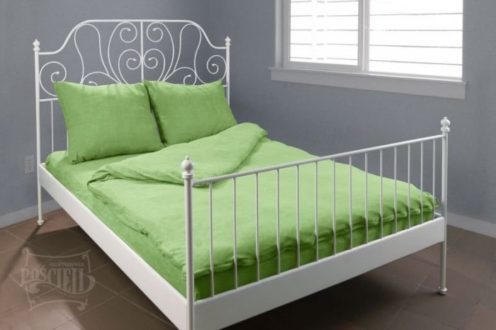 Pościel Frotte wz. 32 oliwkowy rozmiar 160x200