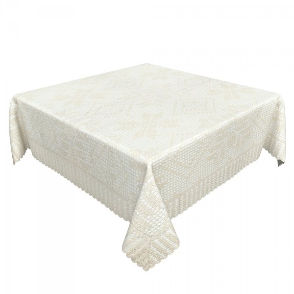 Obrus szydełkowy SCANDINAVAN CROCHET 85x85 wz. (020)