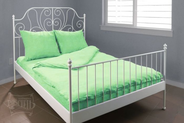 Pościel Frotte wz. 04 seledynowy rozmiar 160x200