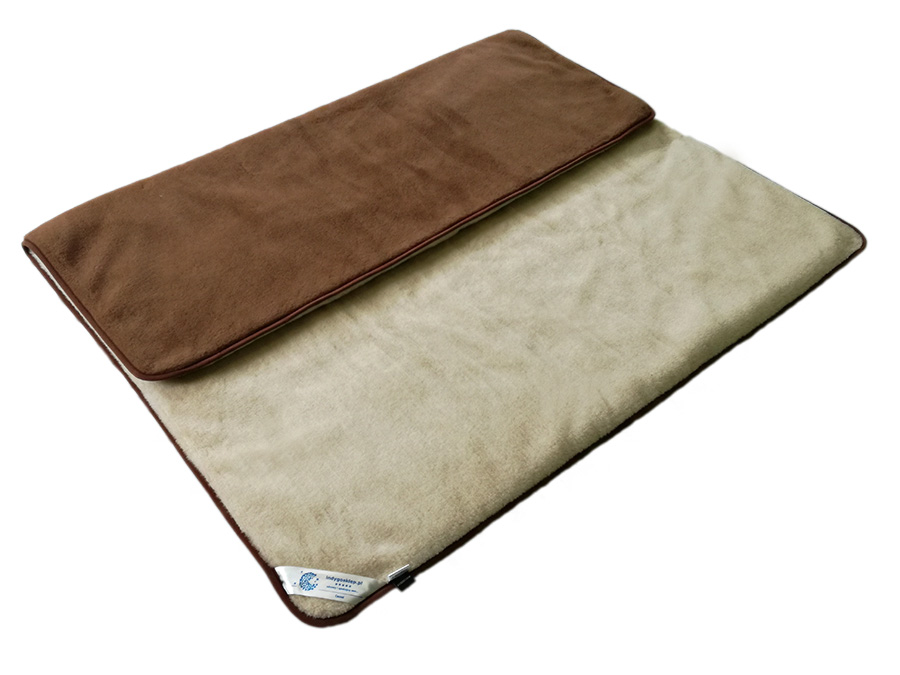 kołdra wełniana camel jasny/camel ciemny 200x200 (+-5cm)