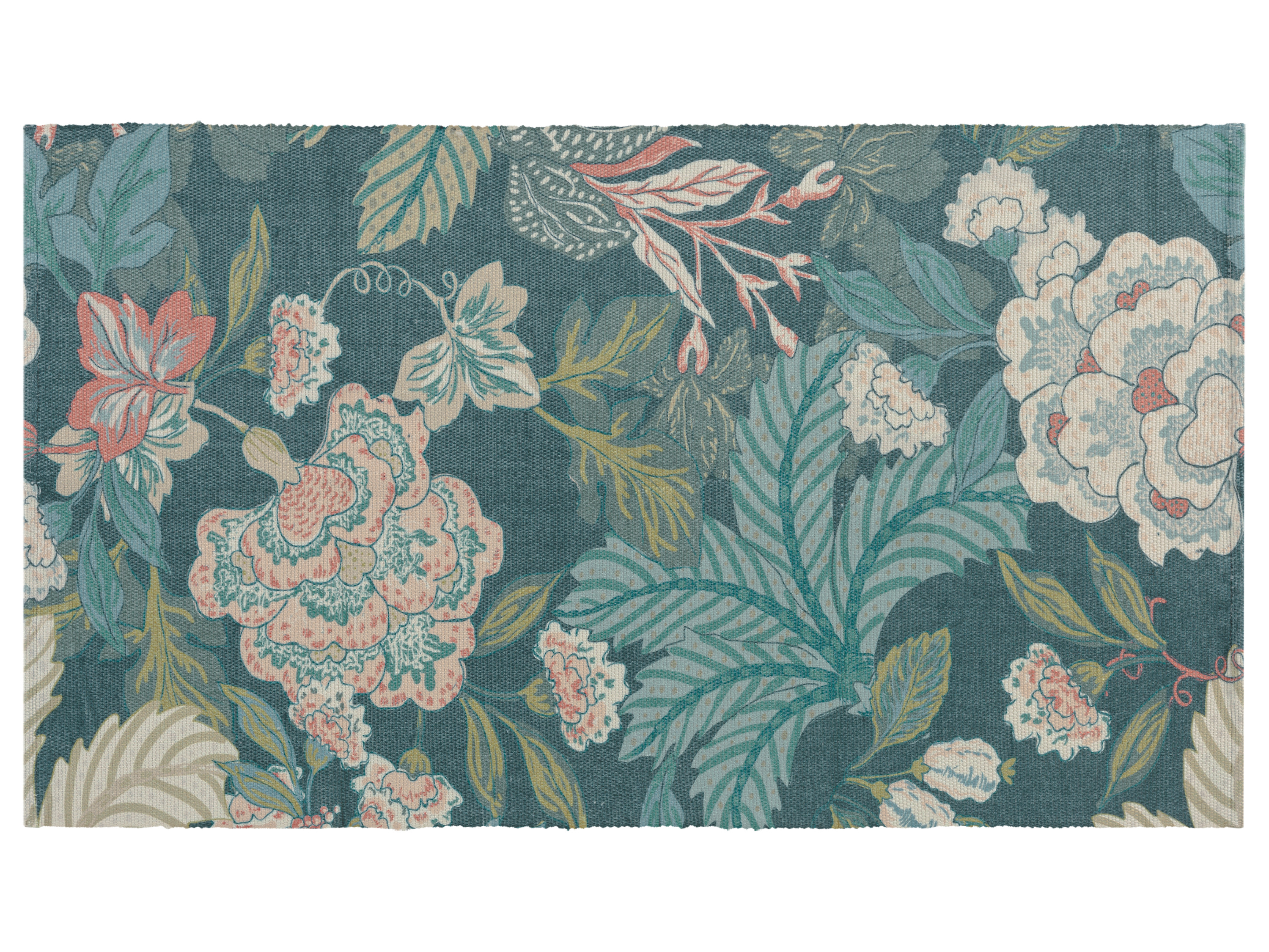Livarno home Dywan, 80 x 150 cm Kwiaty