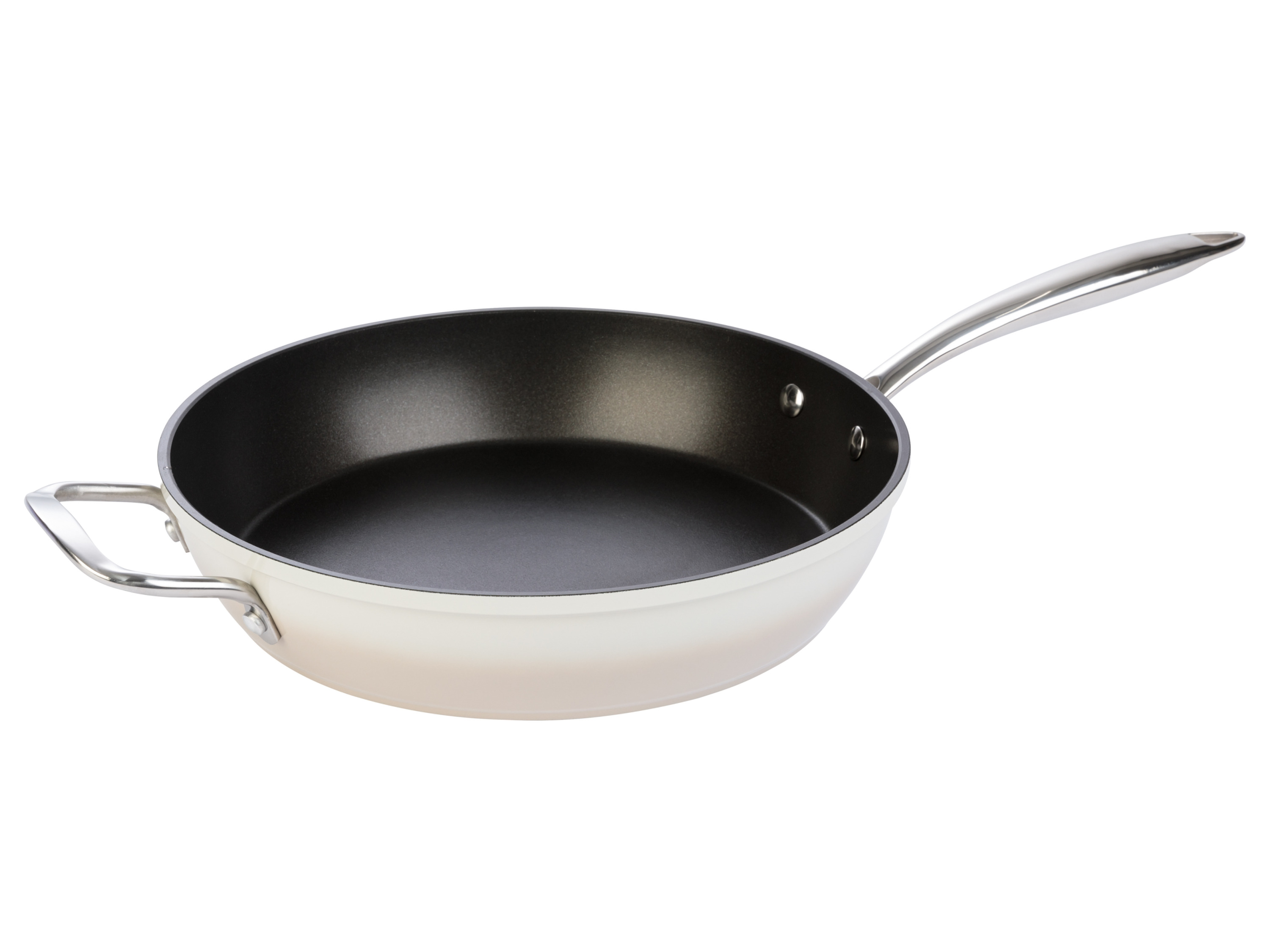 Livarno home Patelnia aluminiowa, Ø 28 cm Beżowy
