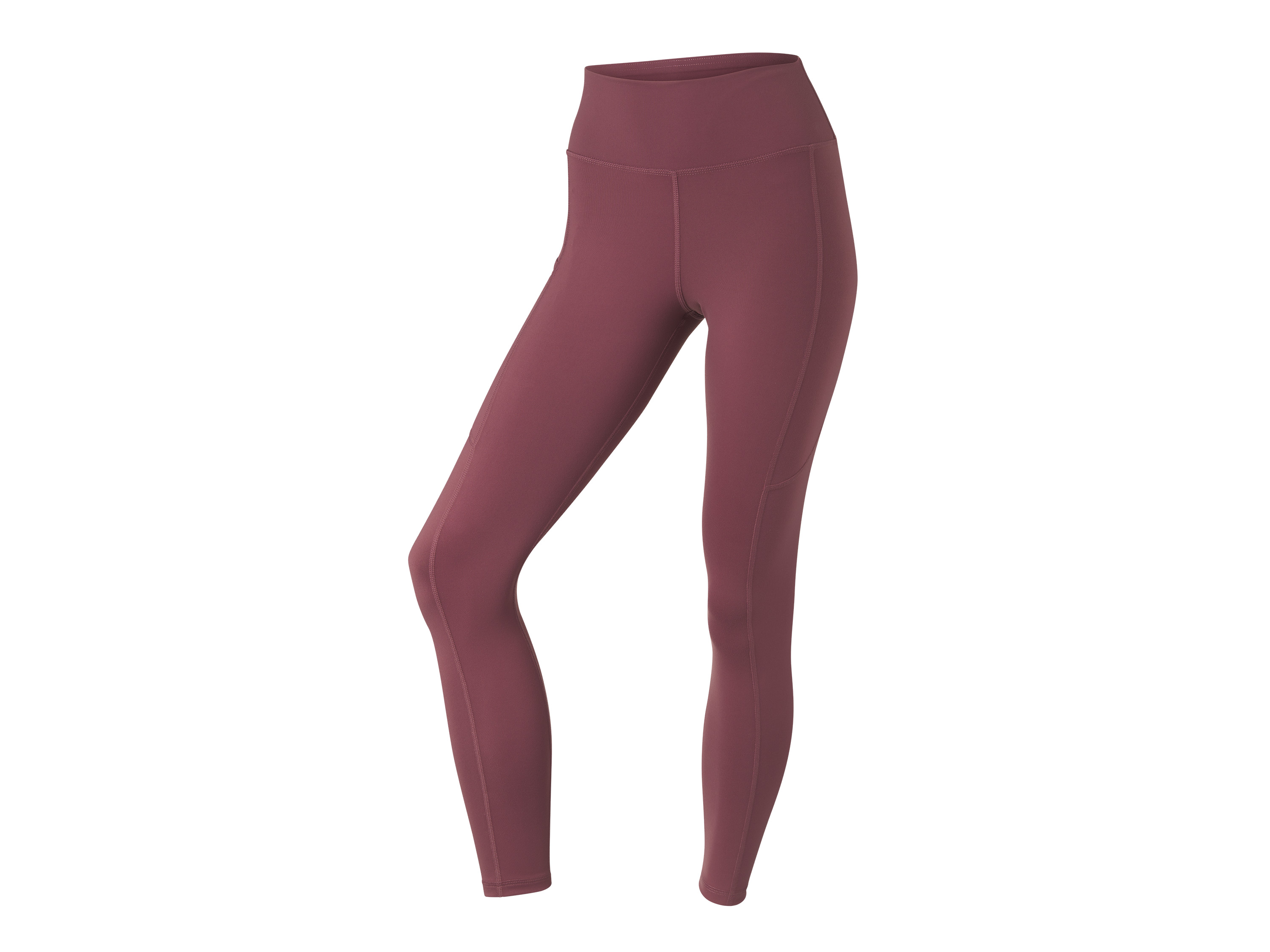 Crivit Legginsy damskie "Perfect Shape Yoga" L 44/46, Fioletowy