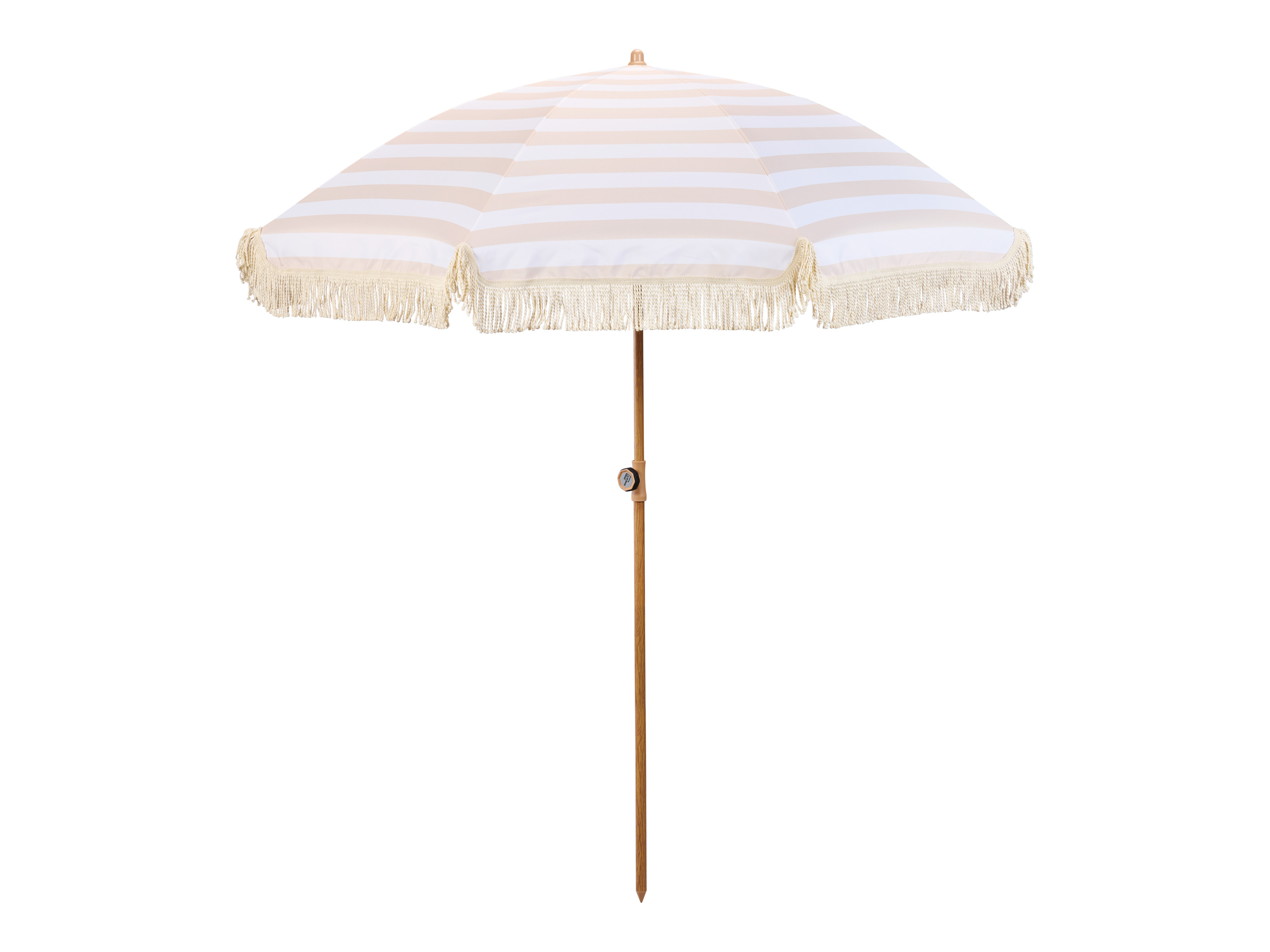 Livarno home Parasol, Ø 170 cm Beżowy/ biały