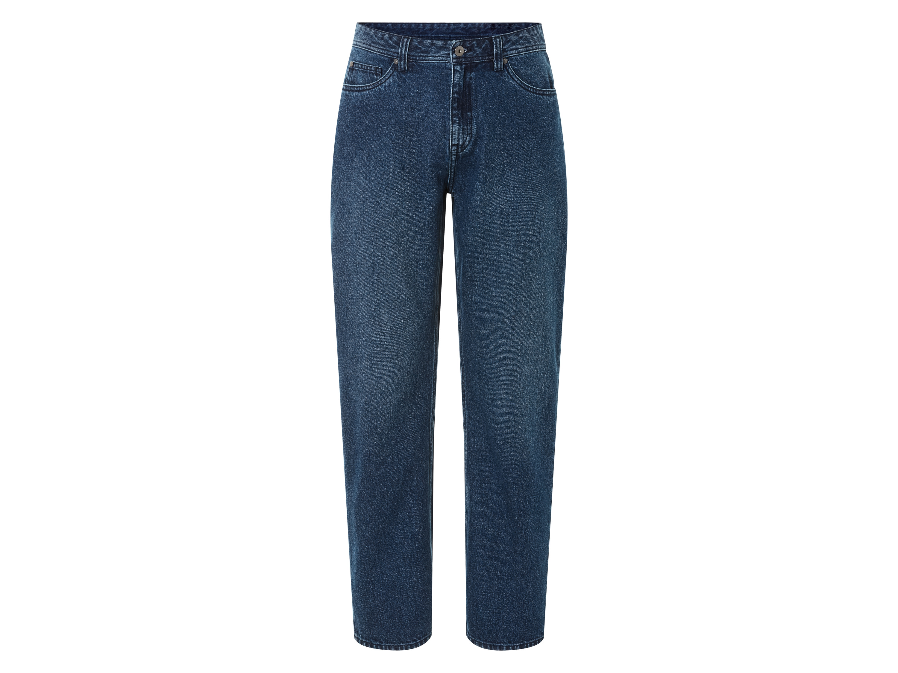 Livergy Jeansy Relaxed Fit męskie z bawełny Niebieski, 50 34/32