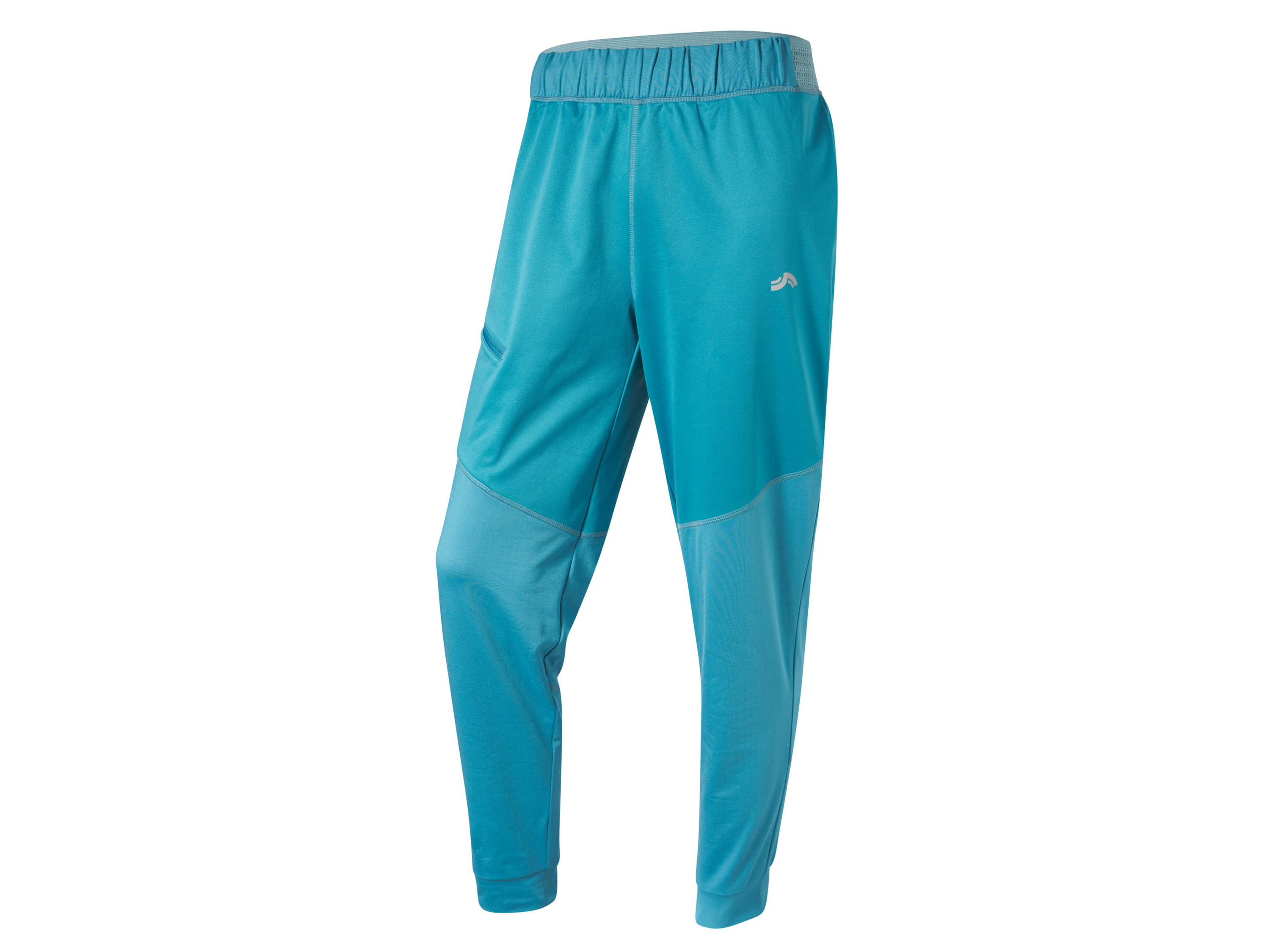 Crivit Spodnie termiczne softshell męskie L 52/54, Turkusowy