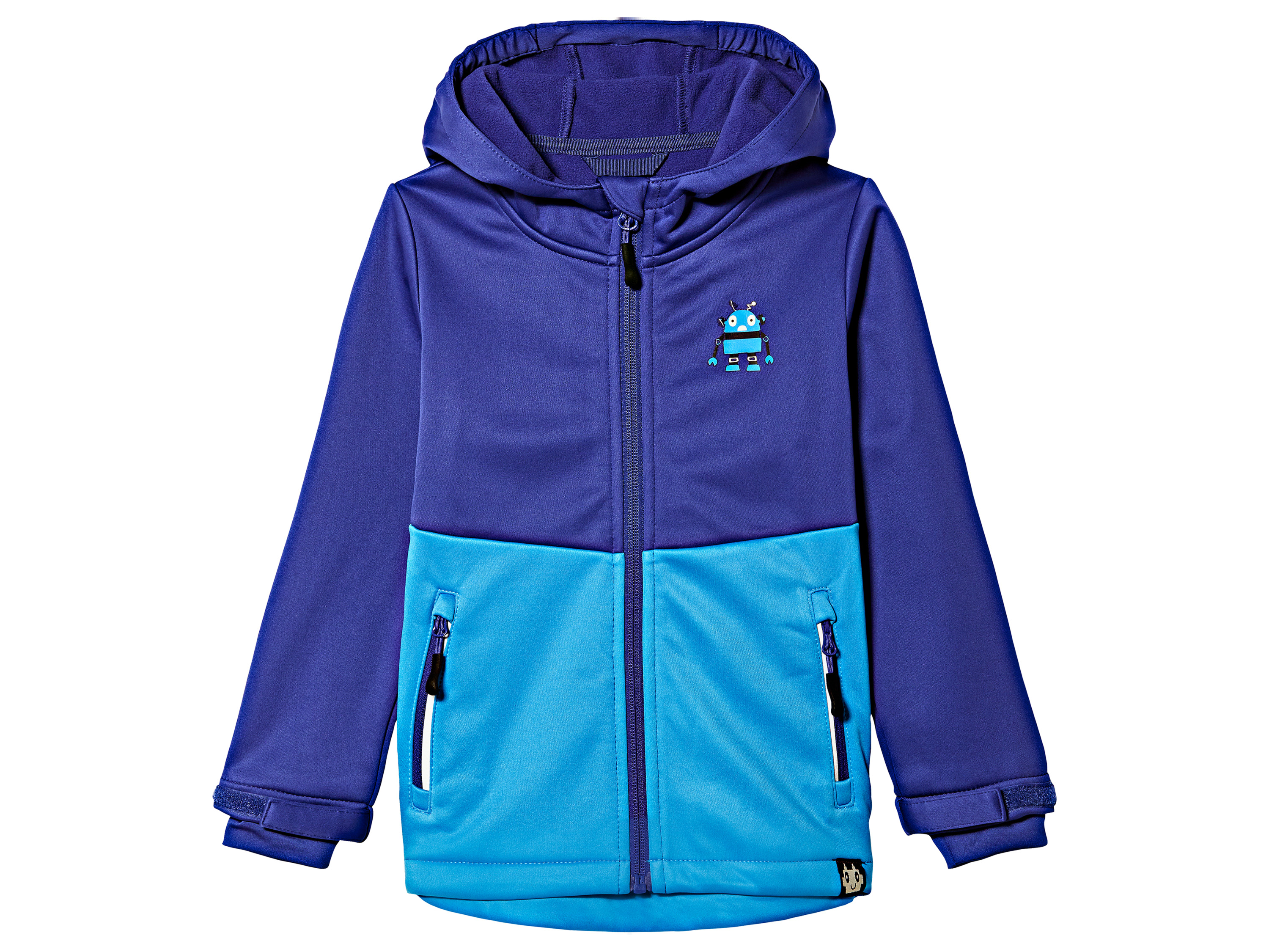lupilu Kurtka softshell chłopięca 98/104, Niebieski/jasnoniebieski