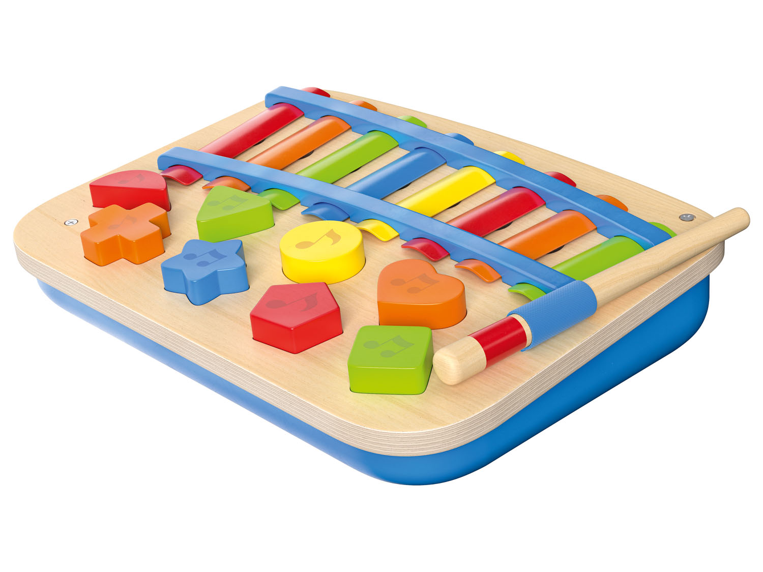 Playtive Instrument muzyczny dla dzieci z drewna Ksylofon-pianino