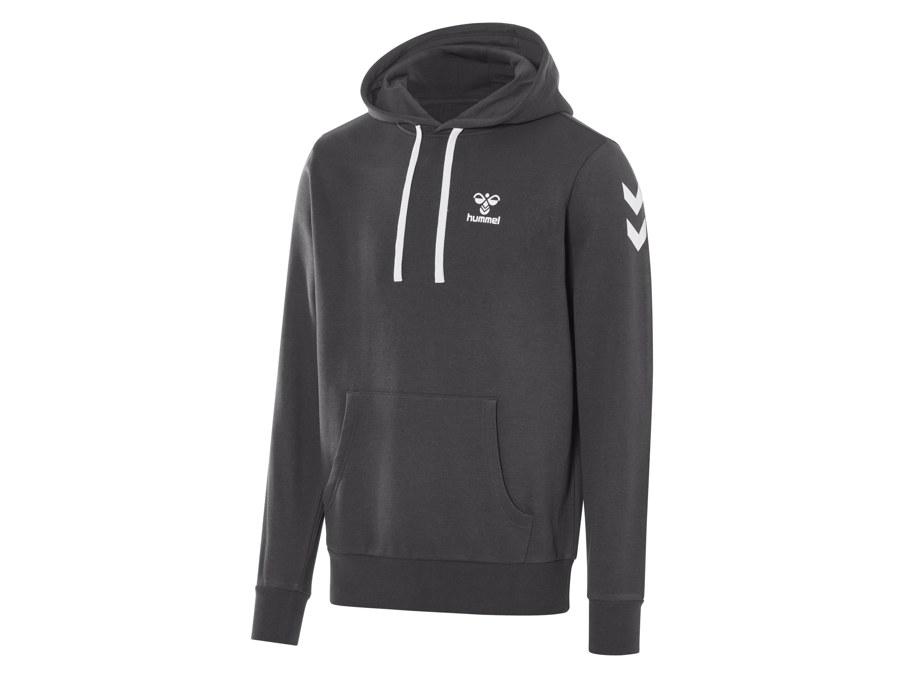 Hummel Bluza dresowa męska z kapturem M, Szary