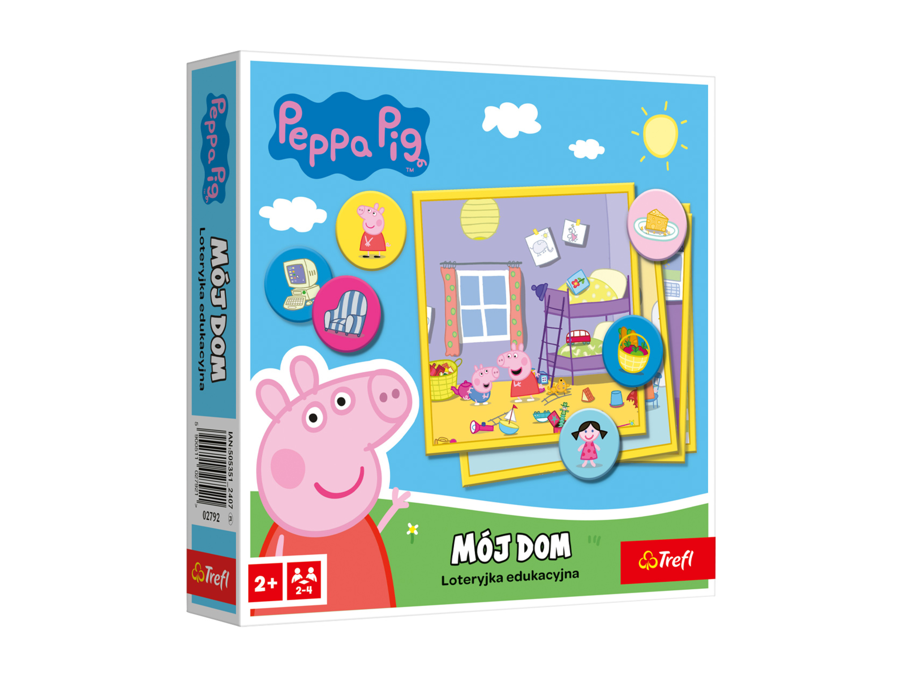 Trefl Gra dla dzieci "My House" Świnka Peppa