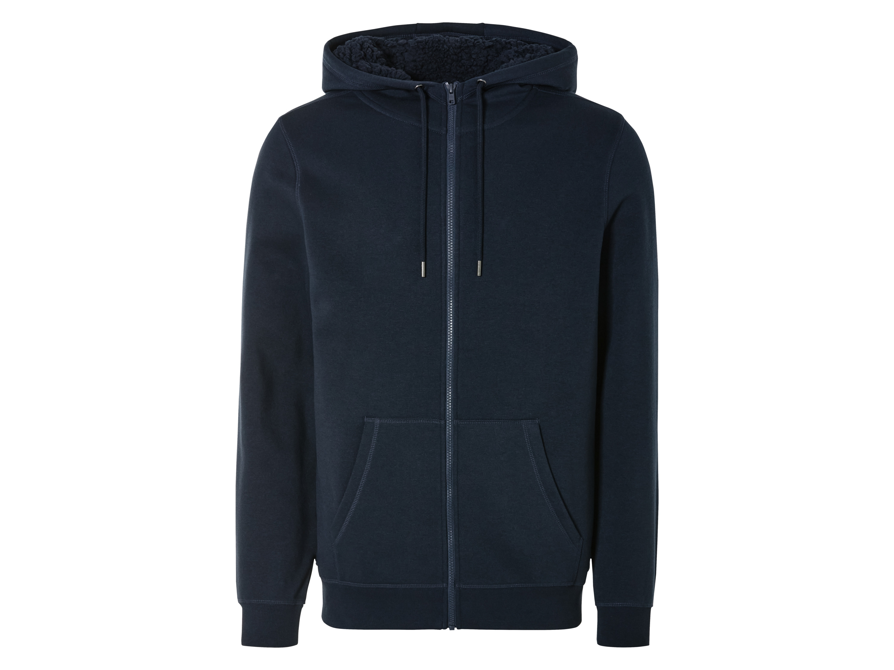 Livergy Bluza dresowa męska z kapturem L 52/54, Granatowy
