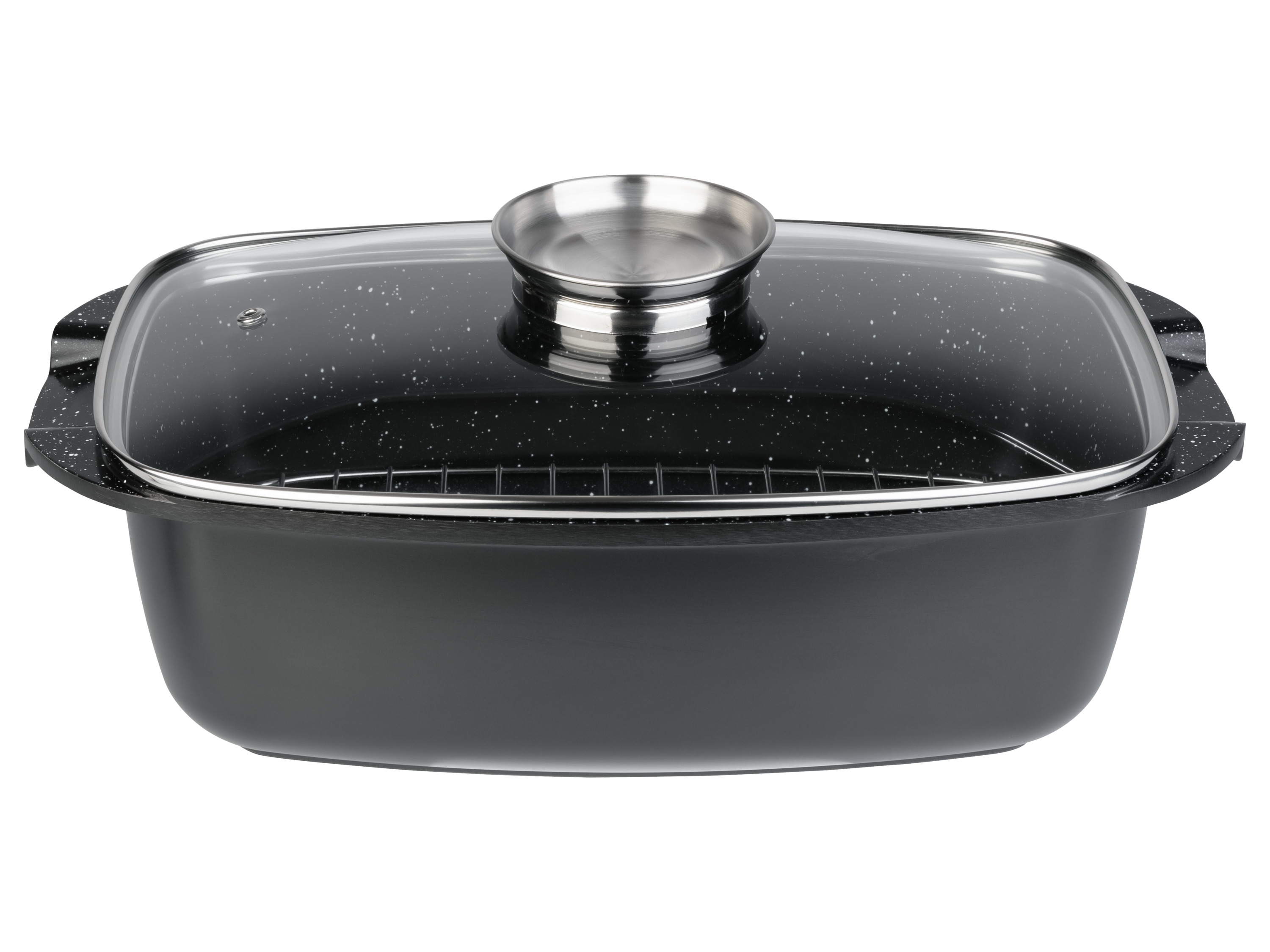 Livarno home Brytfanna aluminiowa z powłoką ceramiczną z pokrywką, 6 L