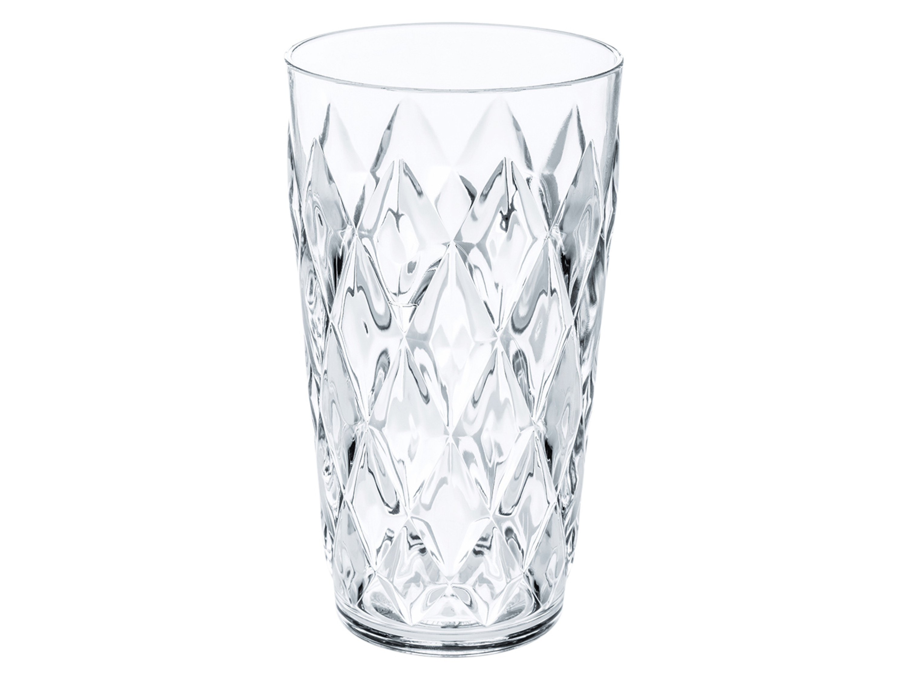 Koziol Zastawa stołowa ogrodowa Szklanka, 450 ml, 2 elementy, Kryształowo przezroczysty