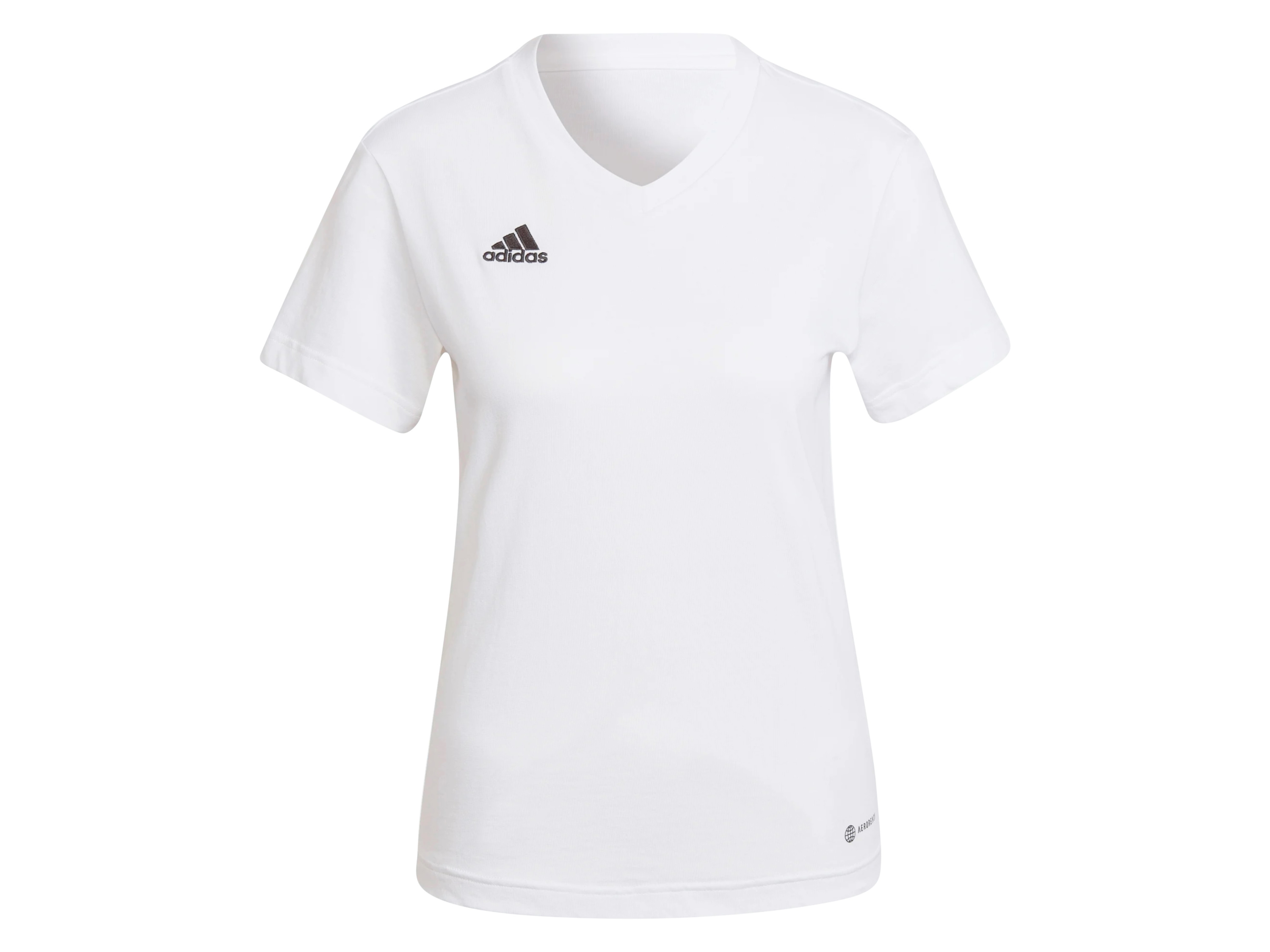 adidas T-shirt damski Entrada 22, oddychający S, Biały