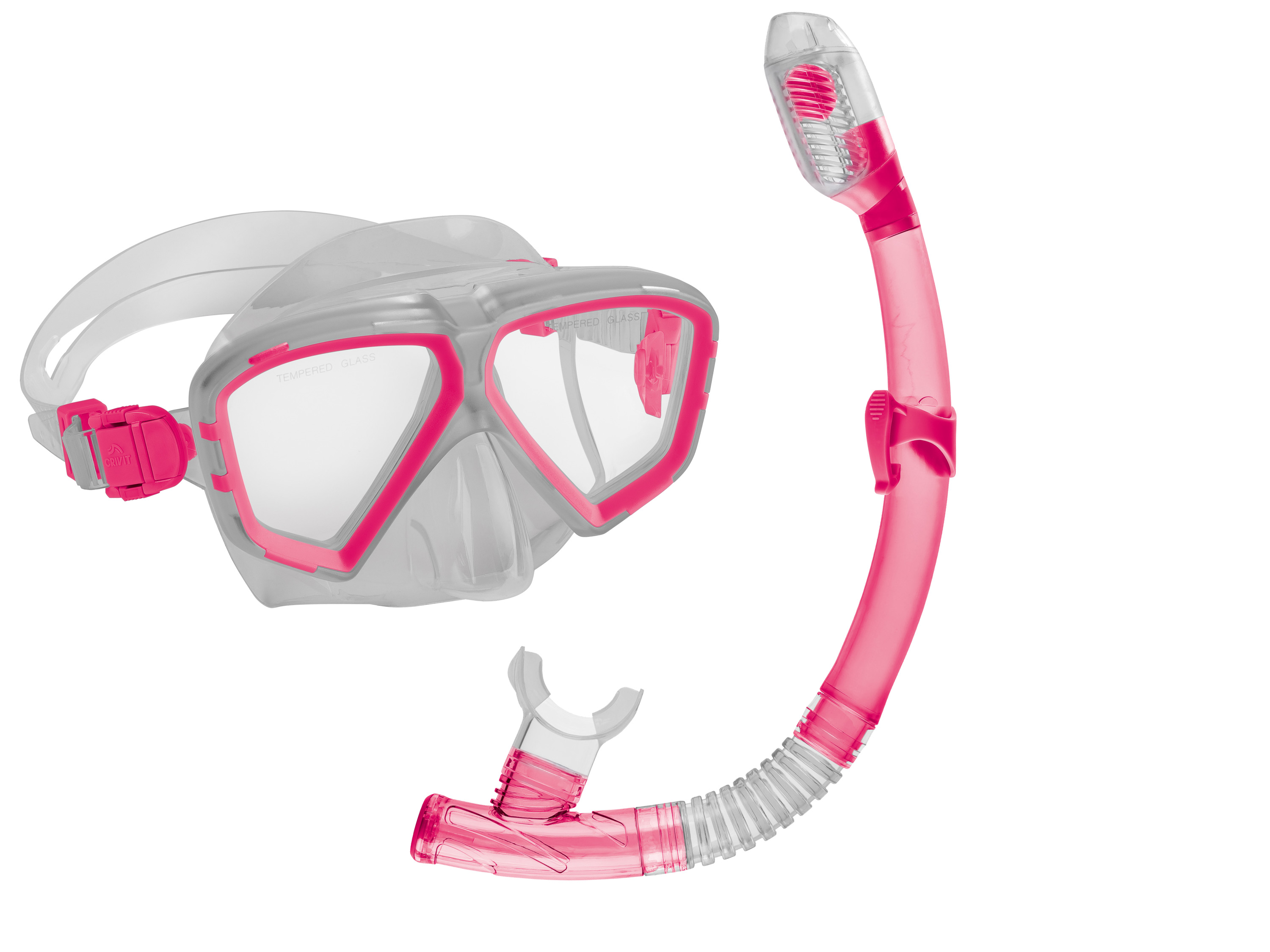 Crivit Zestaw do snorkelingu Różowy