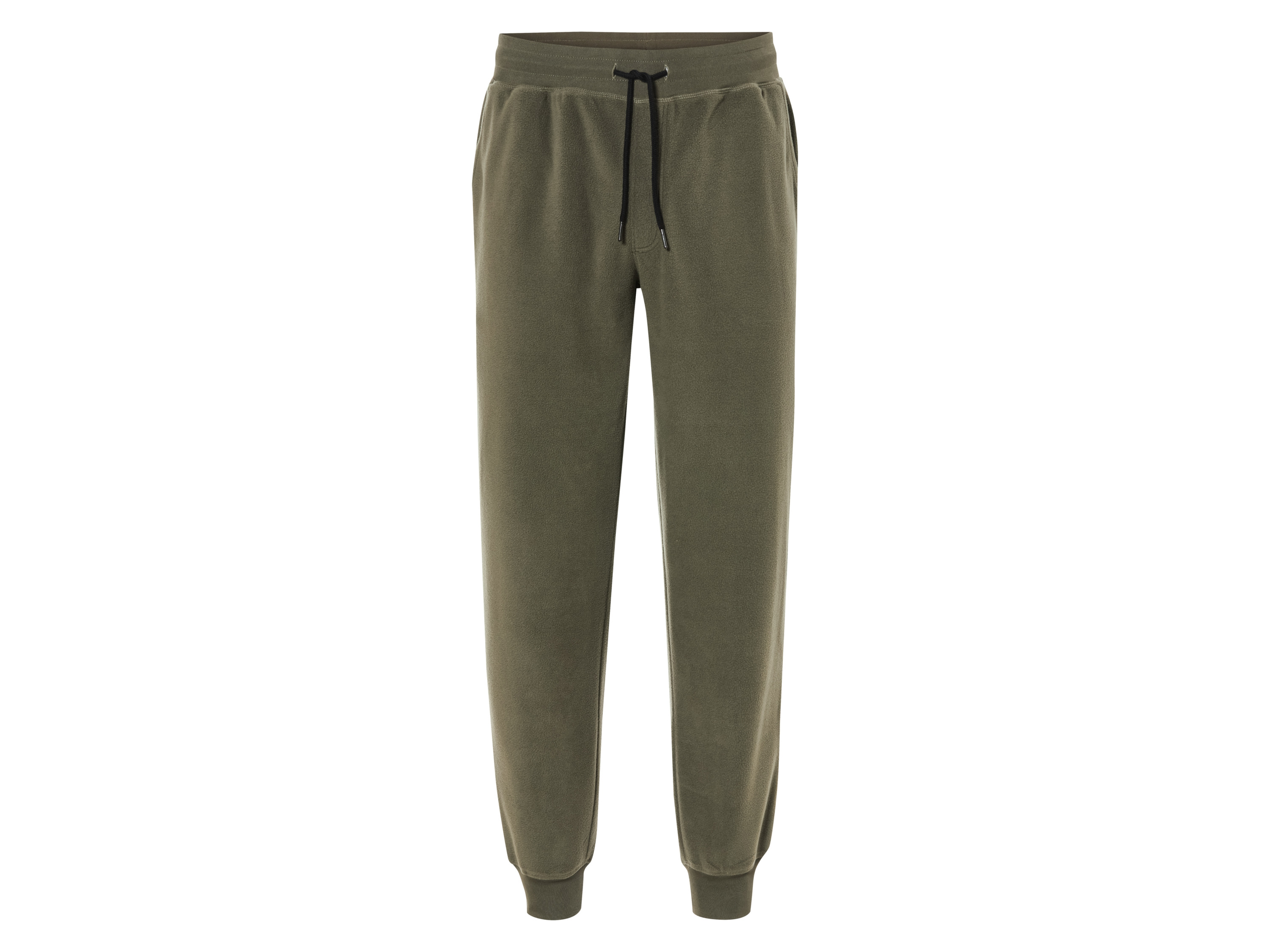 Livergy Spodnie męskie polarowe XL 56/58, Khaki