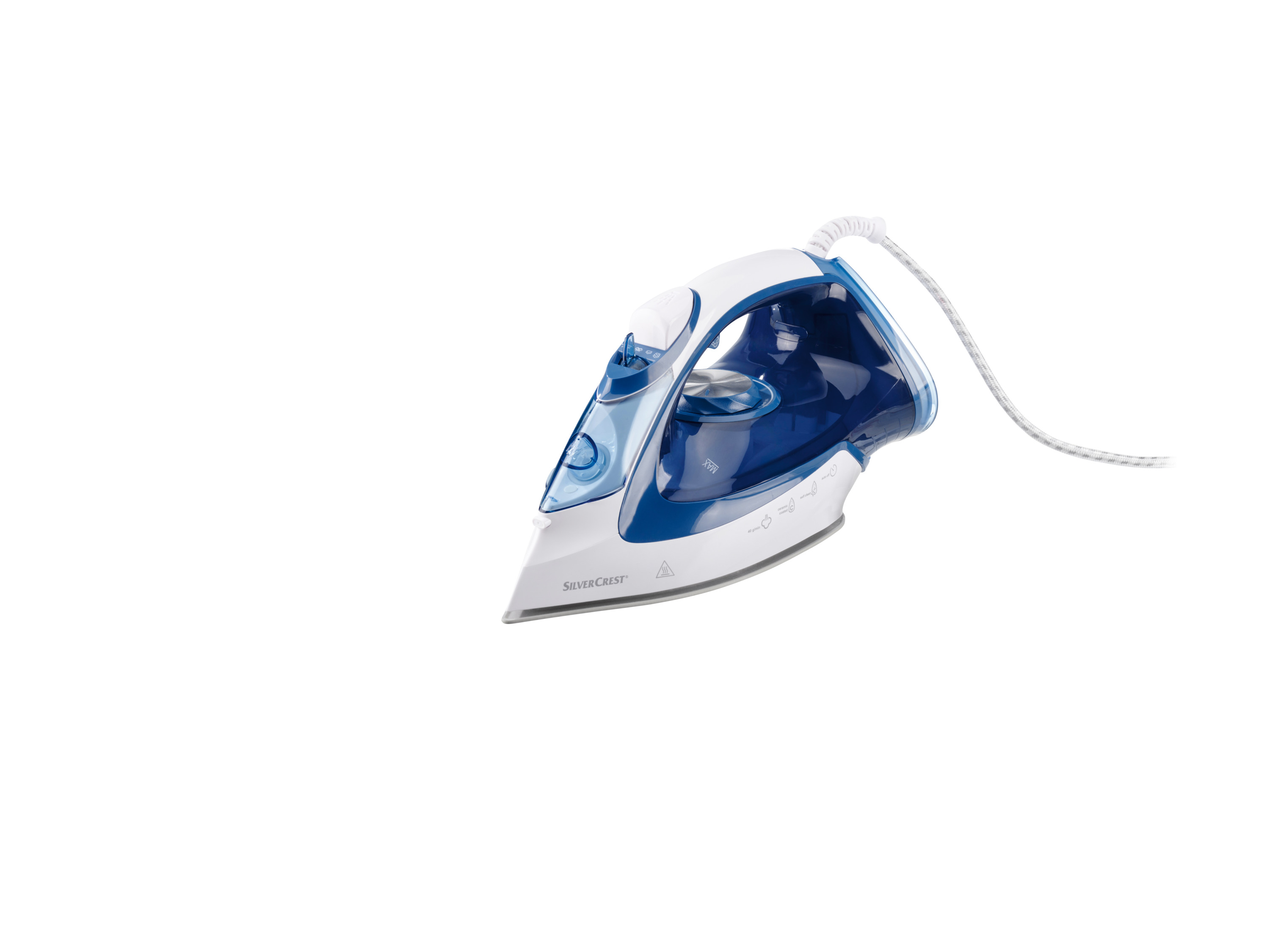 Silvercrest Żelazko parowe, 2800 W Niebieski
