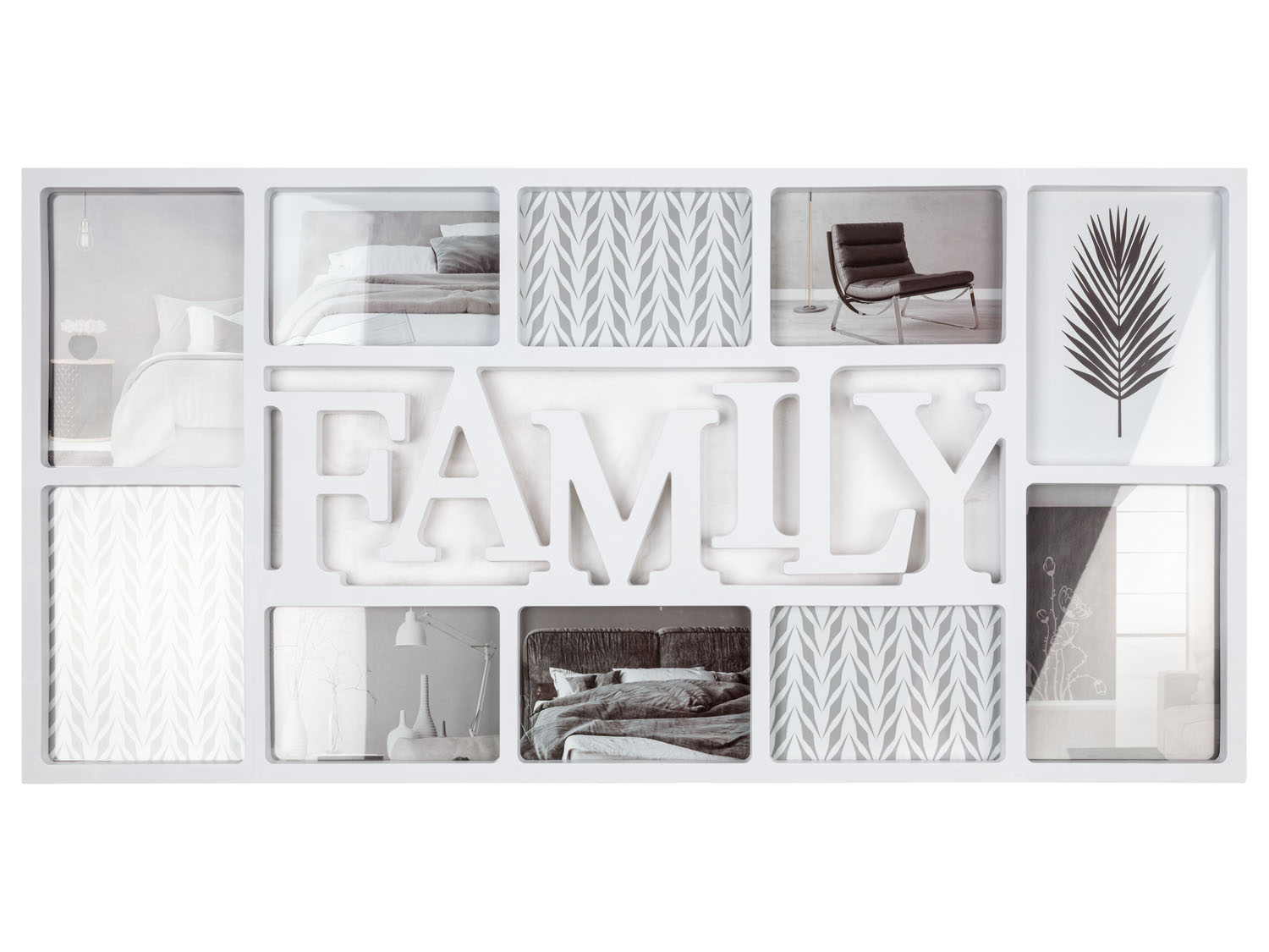 Livarno home Ramka na zdjęcia kolaż, 1 sztuka Family