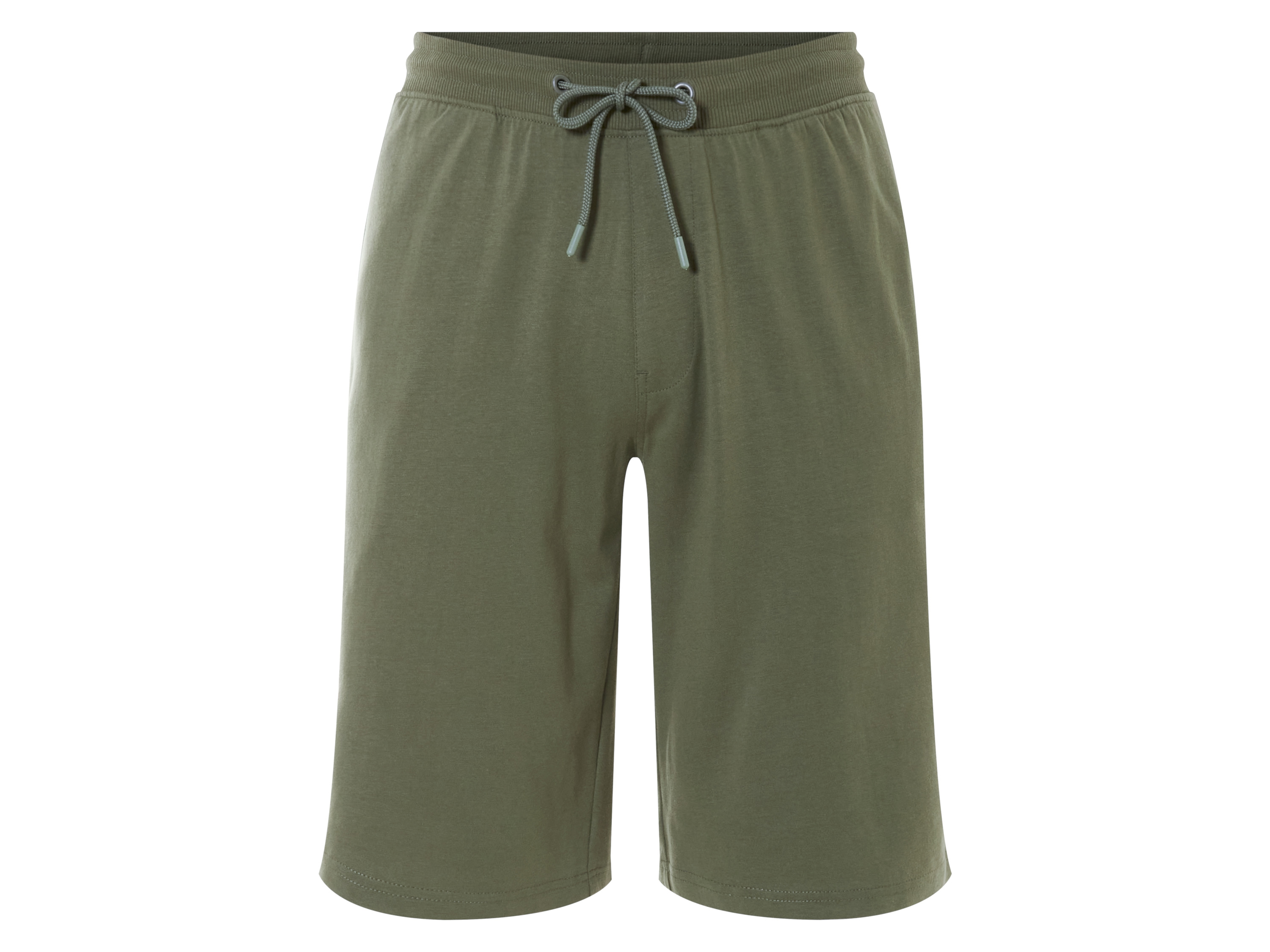 Livergy Bermudy męskie z bawełną Oliwkowy, XL 56/58