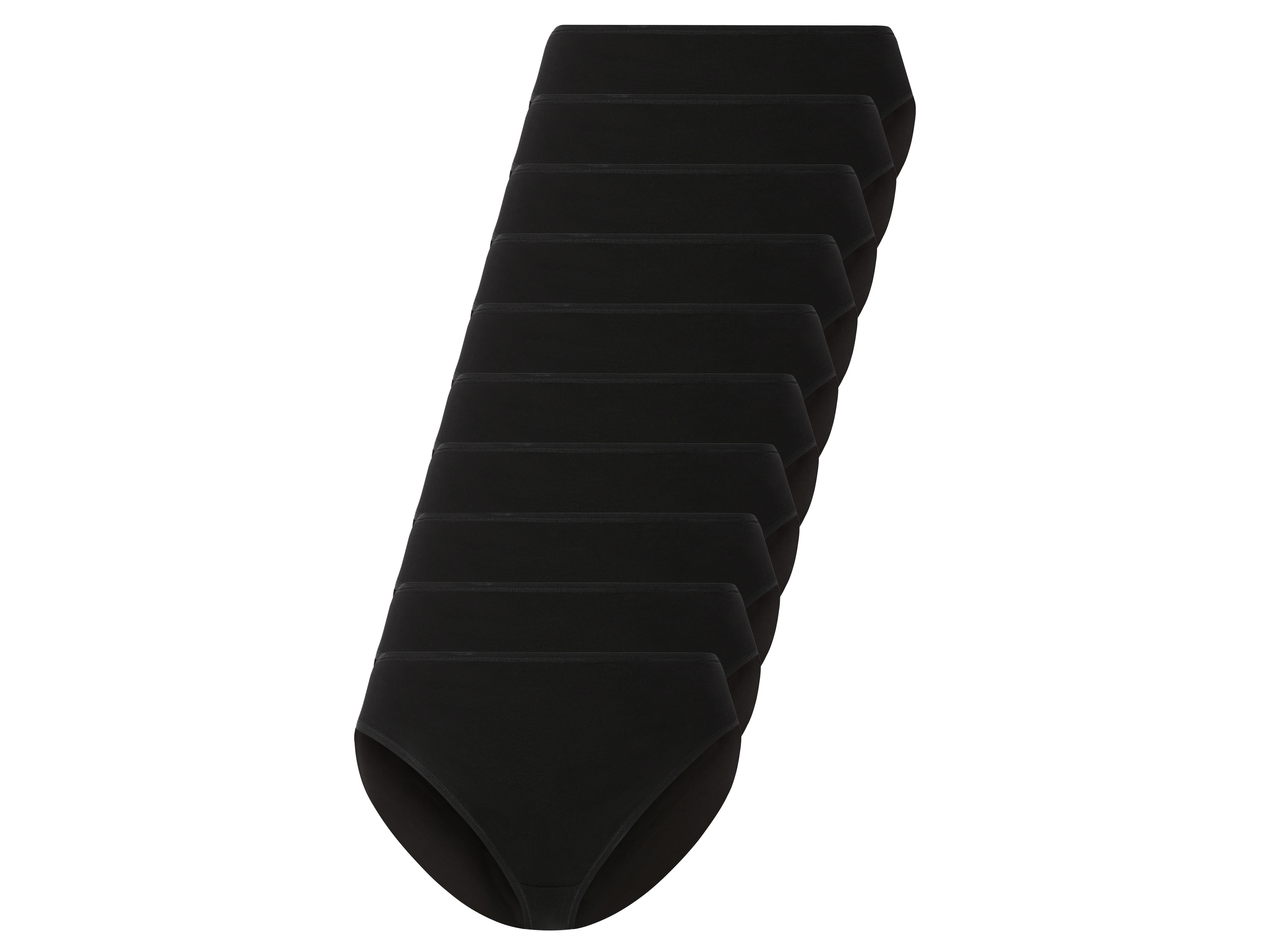 esmara Damskie slipy, 10 sztuk, wysoka zawartość bawełny S 36/38