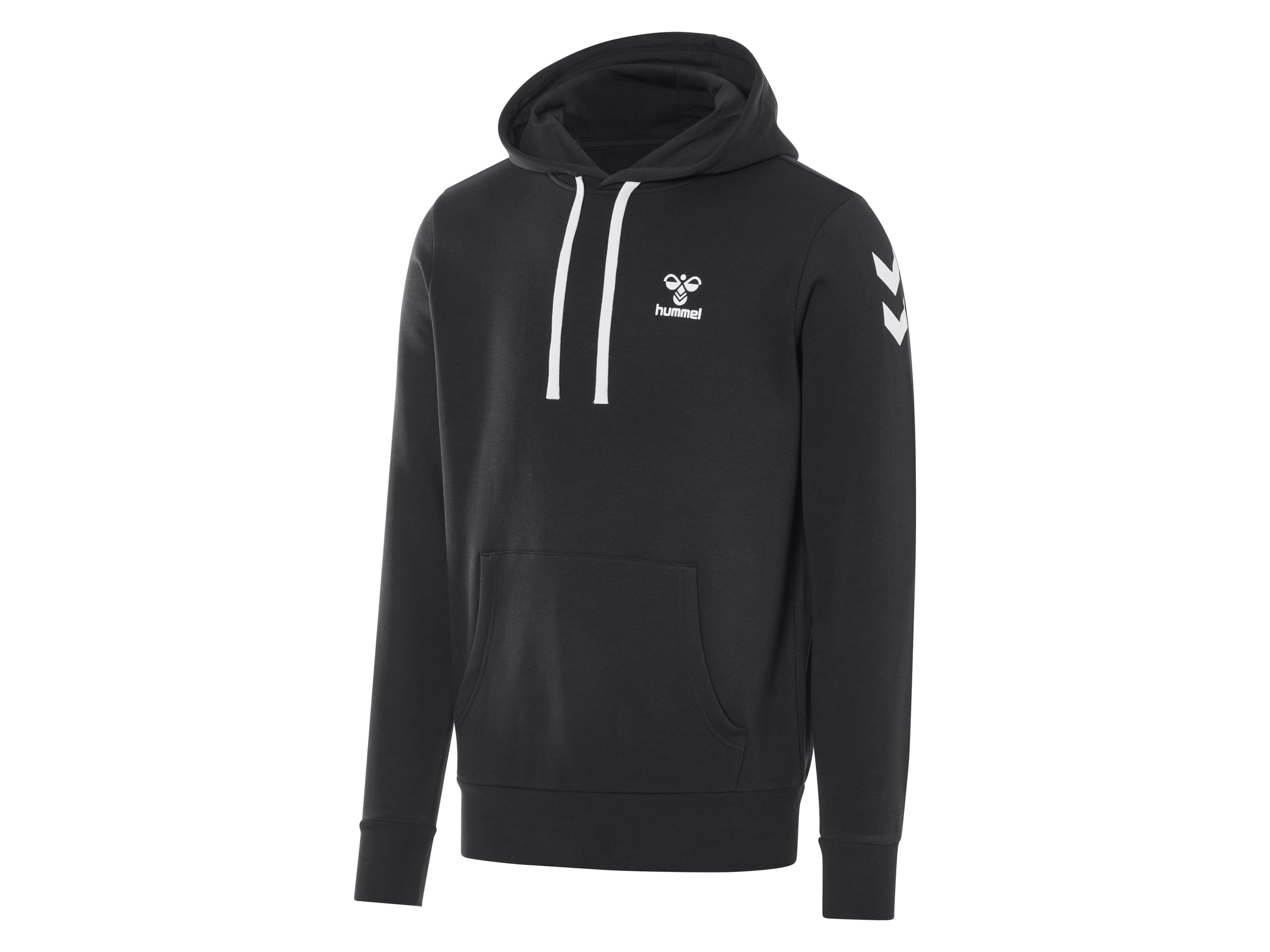 Hummel Bluza dresowa męska z kapturem M, Czarny