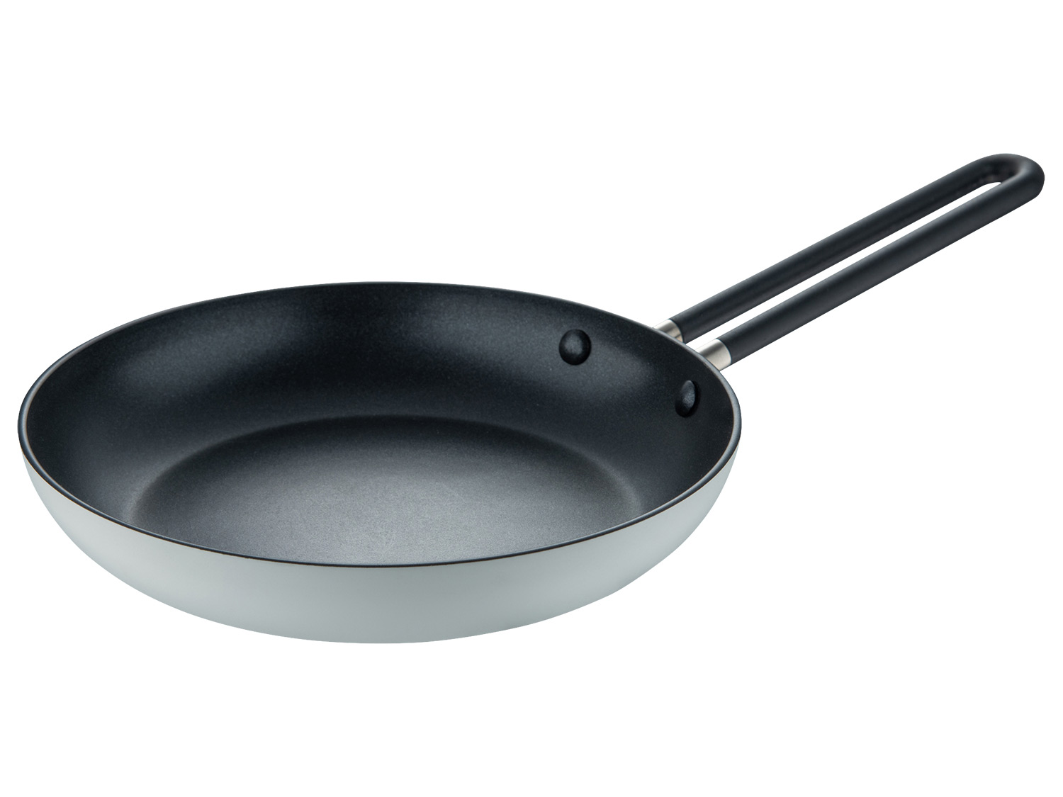 Masterpro Patelnia aluminiowa Alessi, Ø 24 cm Biały