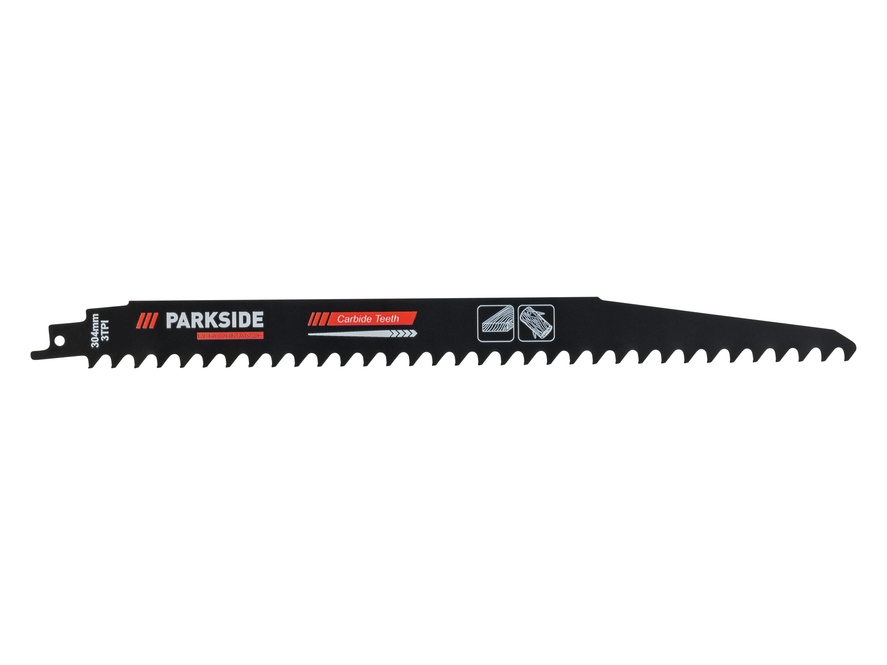 Parkside Performance Brzeszczot do piły szablastej 304 mm do drewna