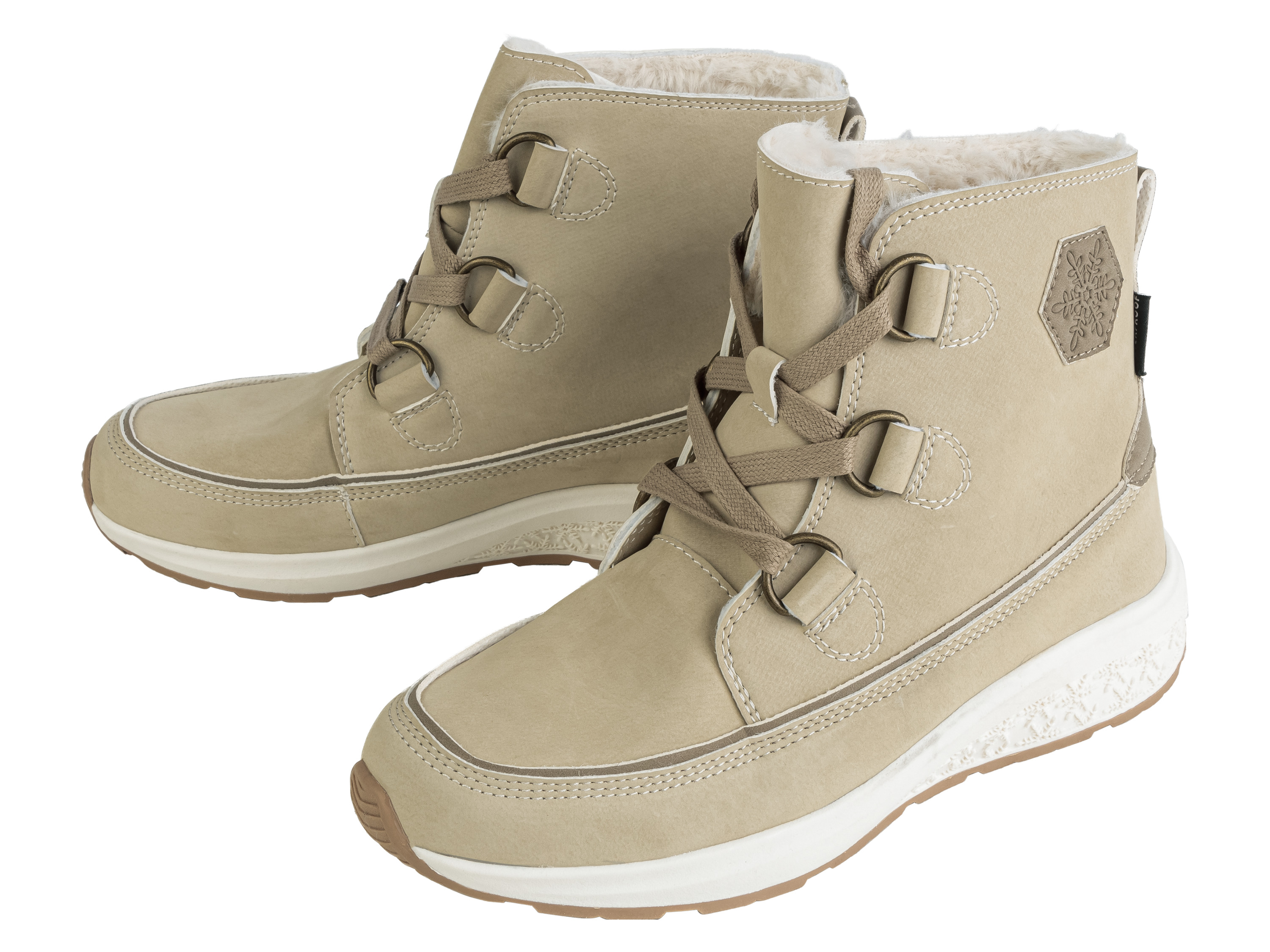 esmara Buty damskie zimowe, wodoodporne 40, Beżowy