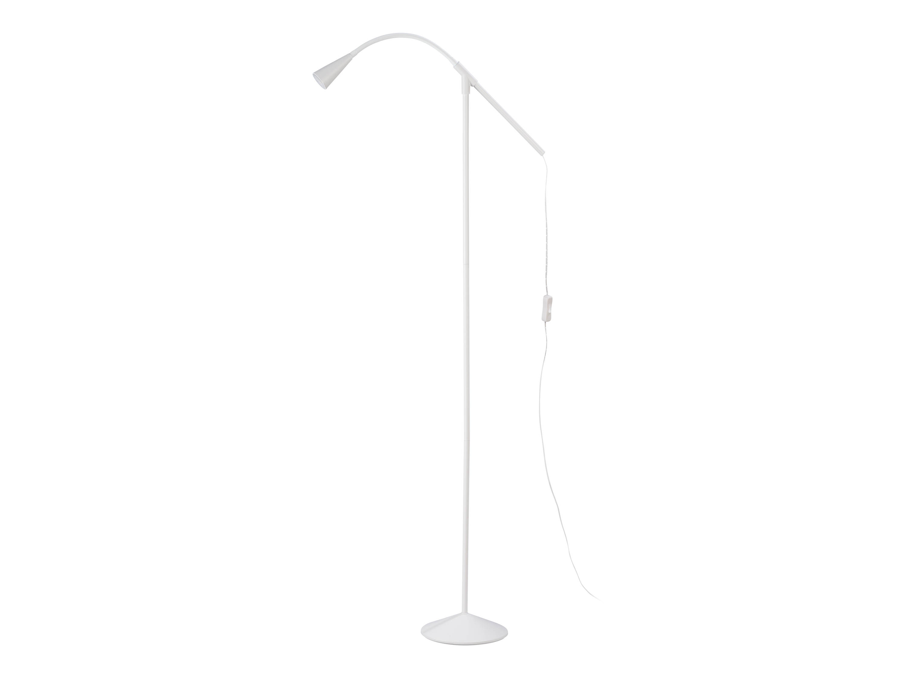 Livarno home Lampa LED stojąca Freya Biały