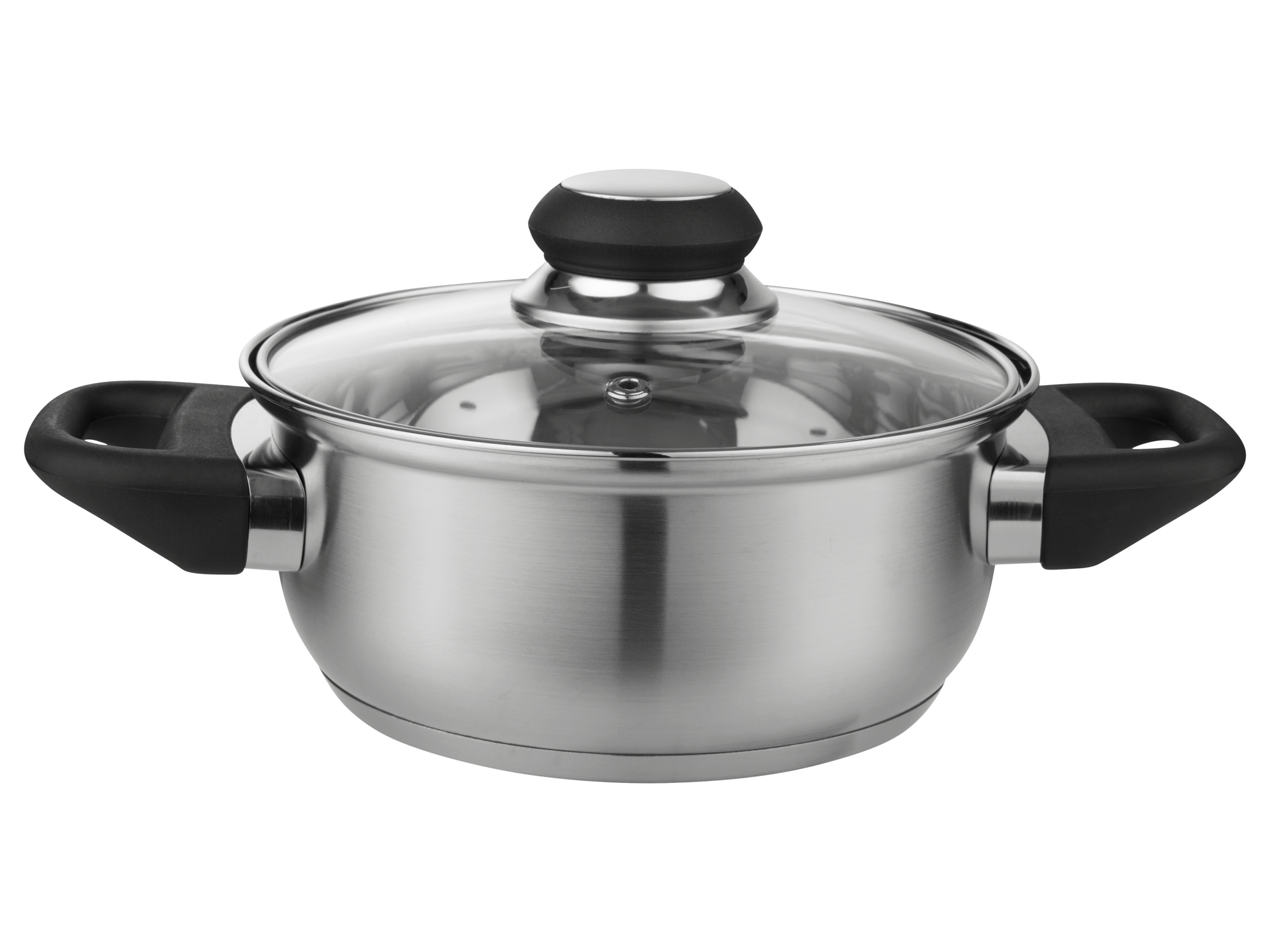 Livarno home Garnek ze stali nierdzewnej, Ø 16 cm