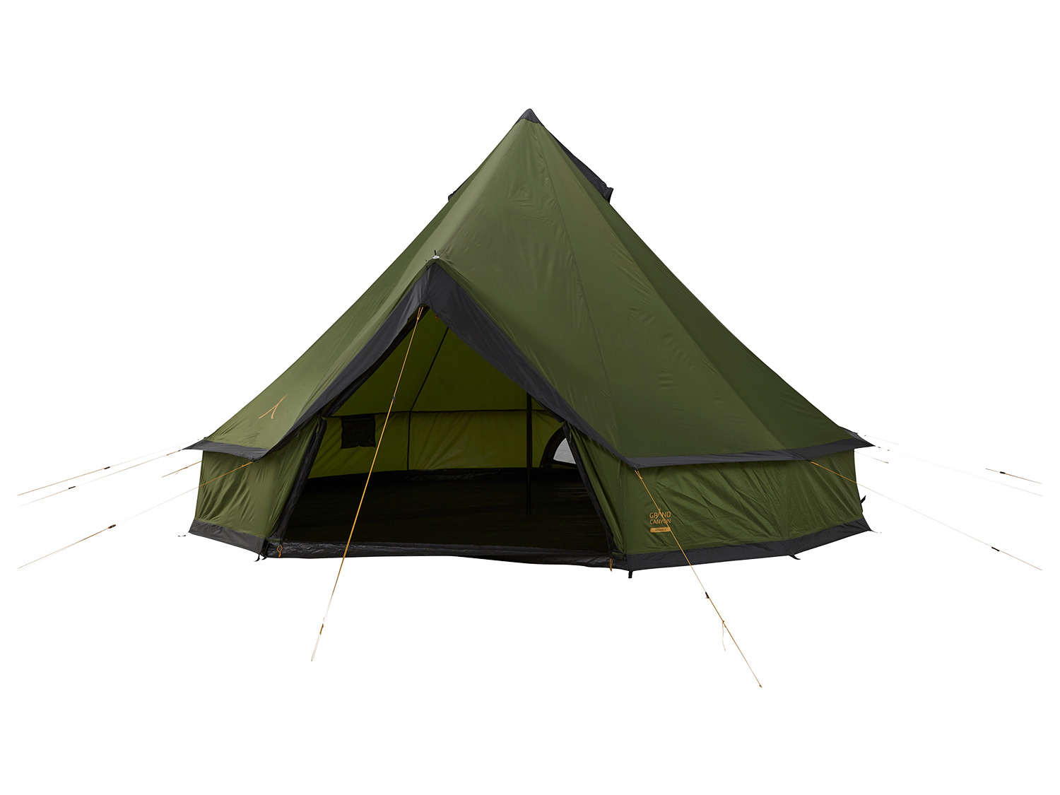 Grand Canyon Tipi Indiana, namiot okrągły Capulet Olive, 8-osobowy