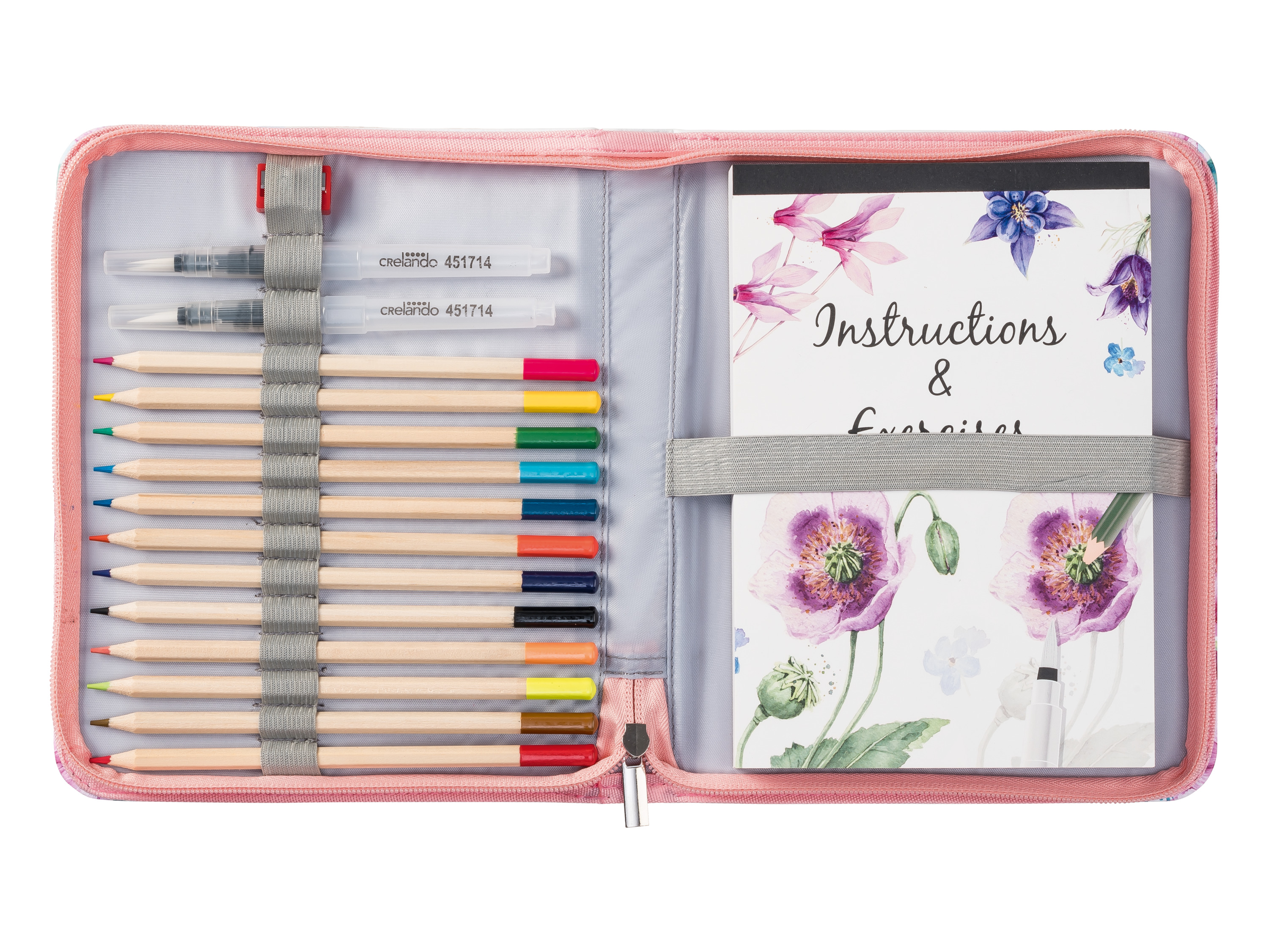 crelando Etui artysty Akwarele