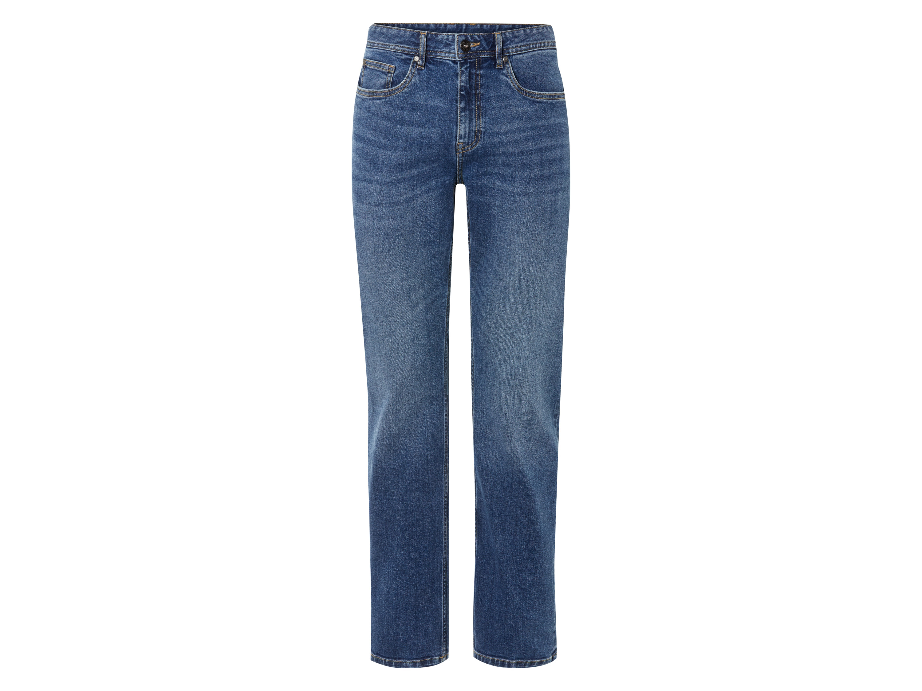 Livergy Jeansy męskie Straight Fit Jasnoniebieski, 50 34/30