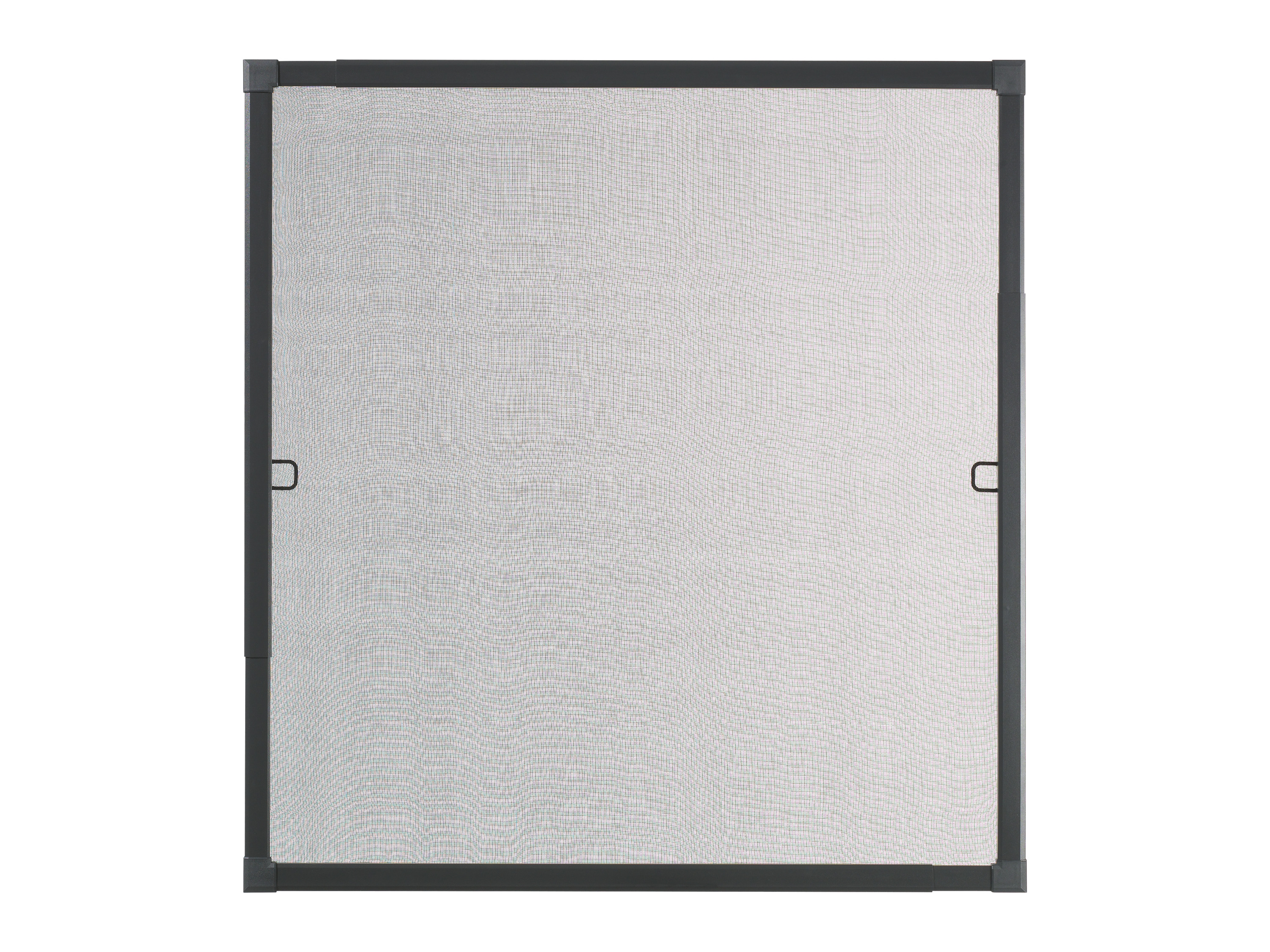 Livarno home Aluminiowa moskitiera okienna teleskopowa, 120 x 140 cm Antracytowy