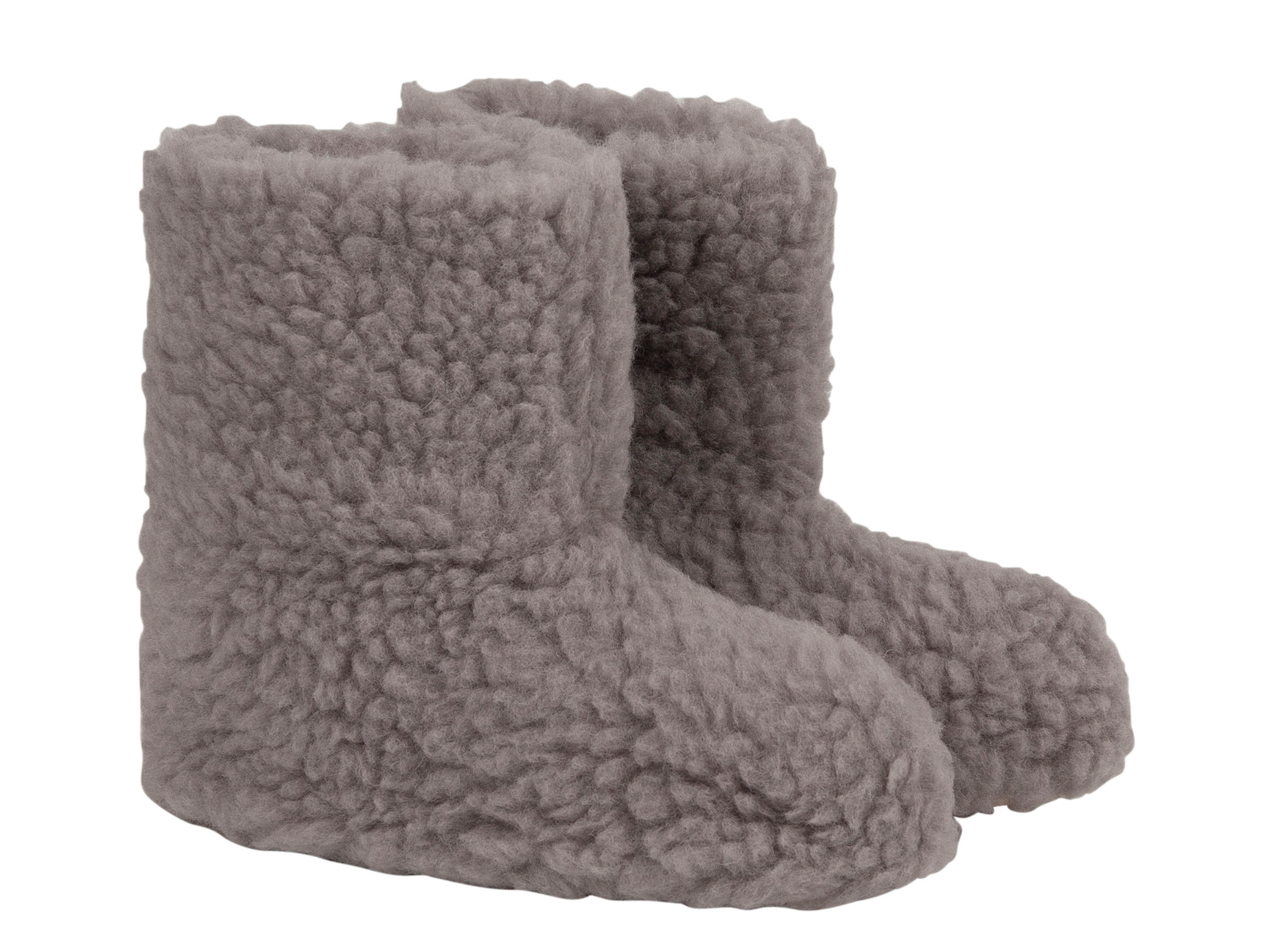 TXL Comfort Kapcie z wełny Szary, 36/38