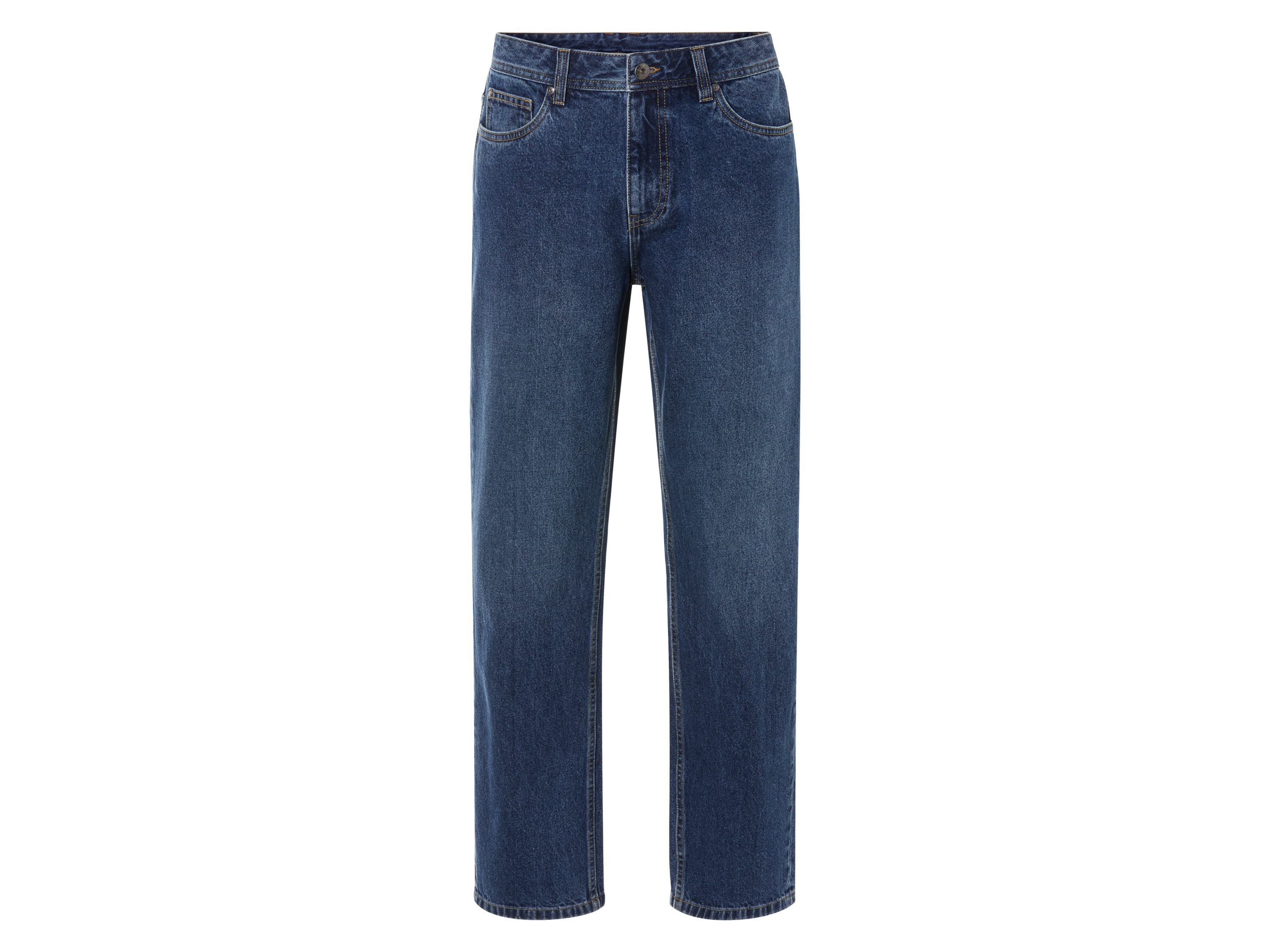 Livergy Jeansy męskie bawełniane, Relaxed Fit 54 38/32, Niebieski