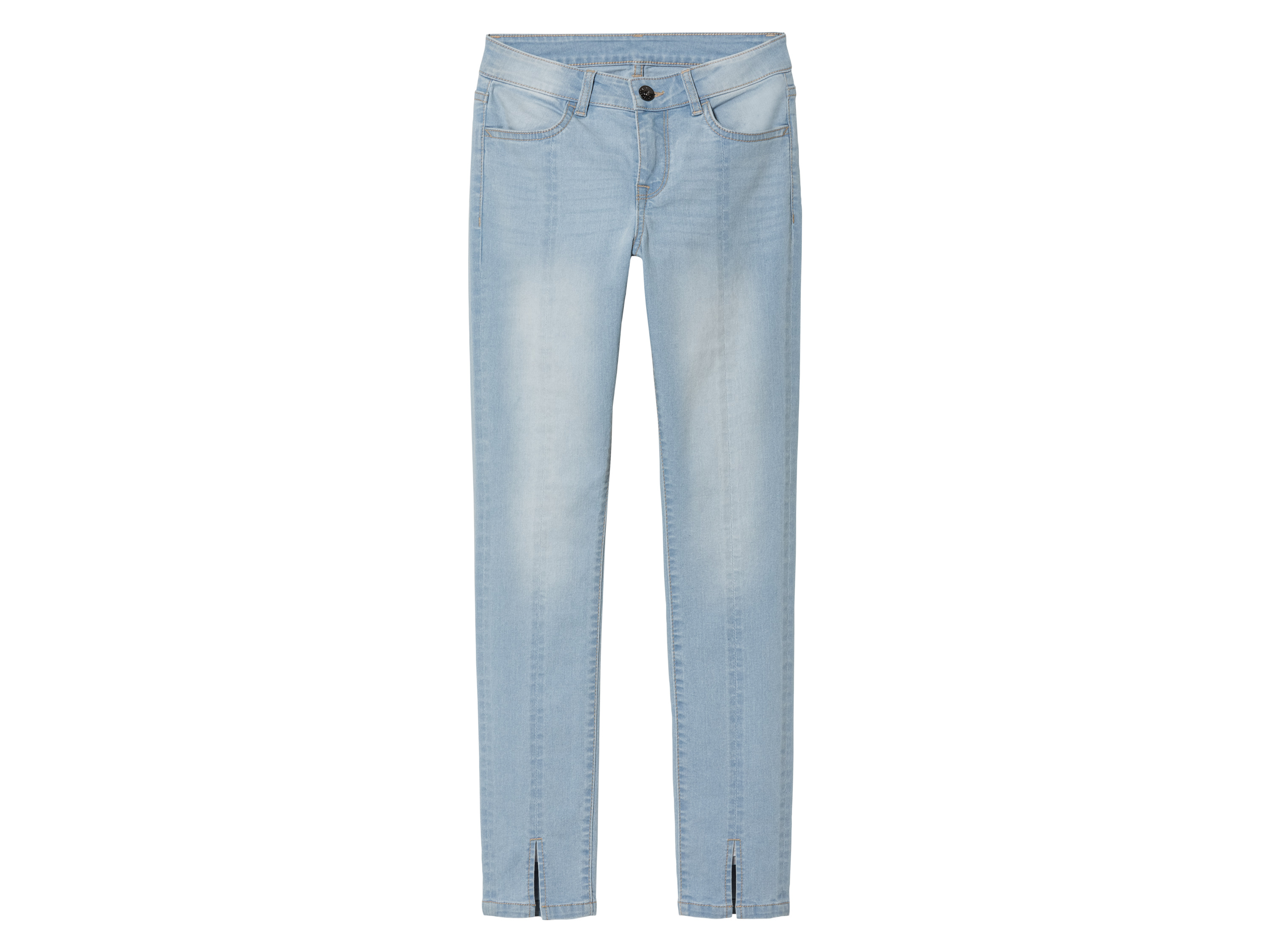 pepperts! Jeansy dziewczęce, skinny fit 152, Jasnoniebieski