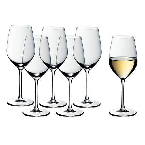 Komplet 6 kieliszków Easy do białego wina 390ml