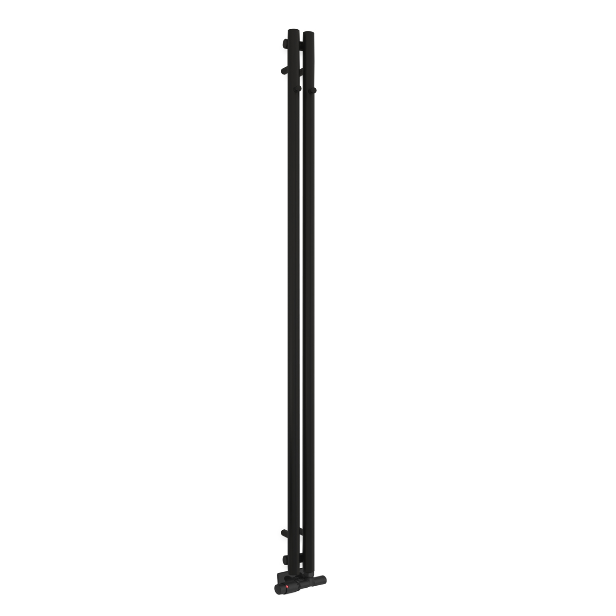 Darmowa Dostawa - Grzejnik łazienkowy dekoracyjny 180x9.5 cm czarny Oltens Stang 55010300