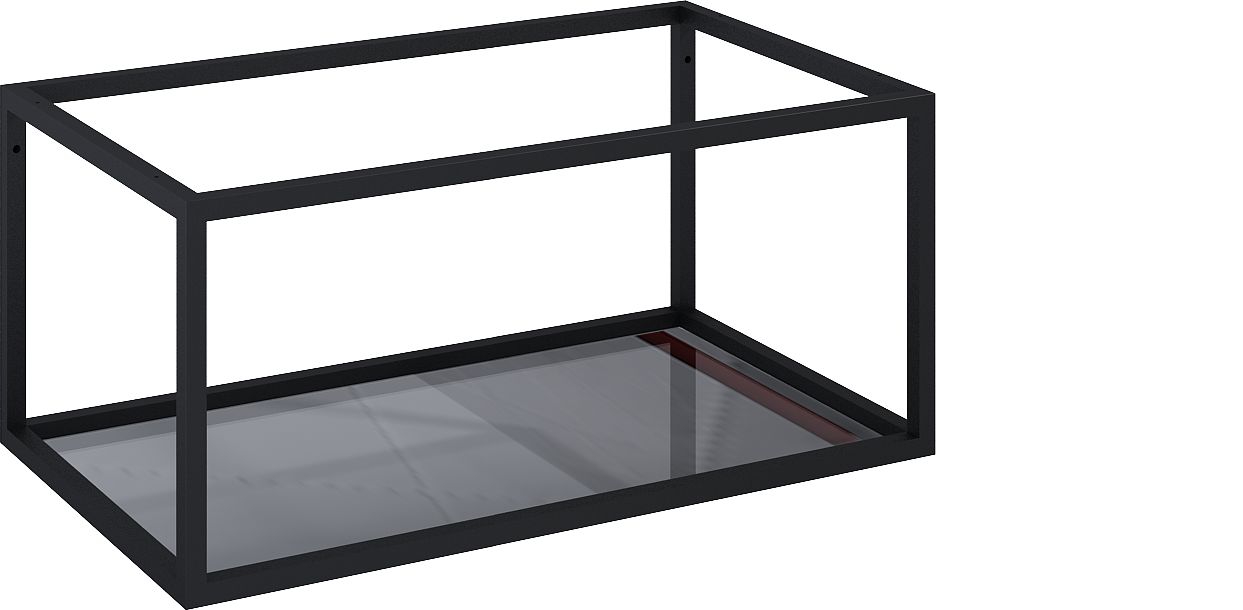 Darmowa Dostawa - Konsola podumywalkowa 80x35.4x45.1 cm czarna Elita Look RE150800107160