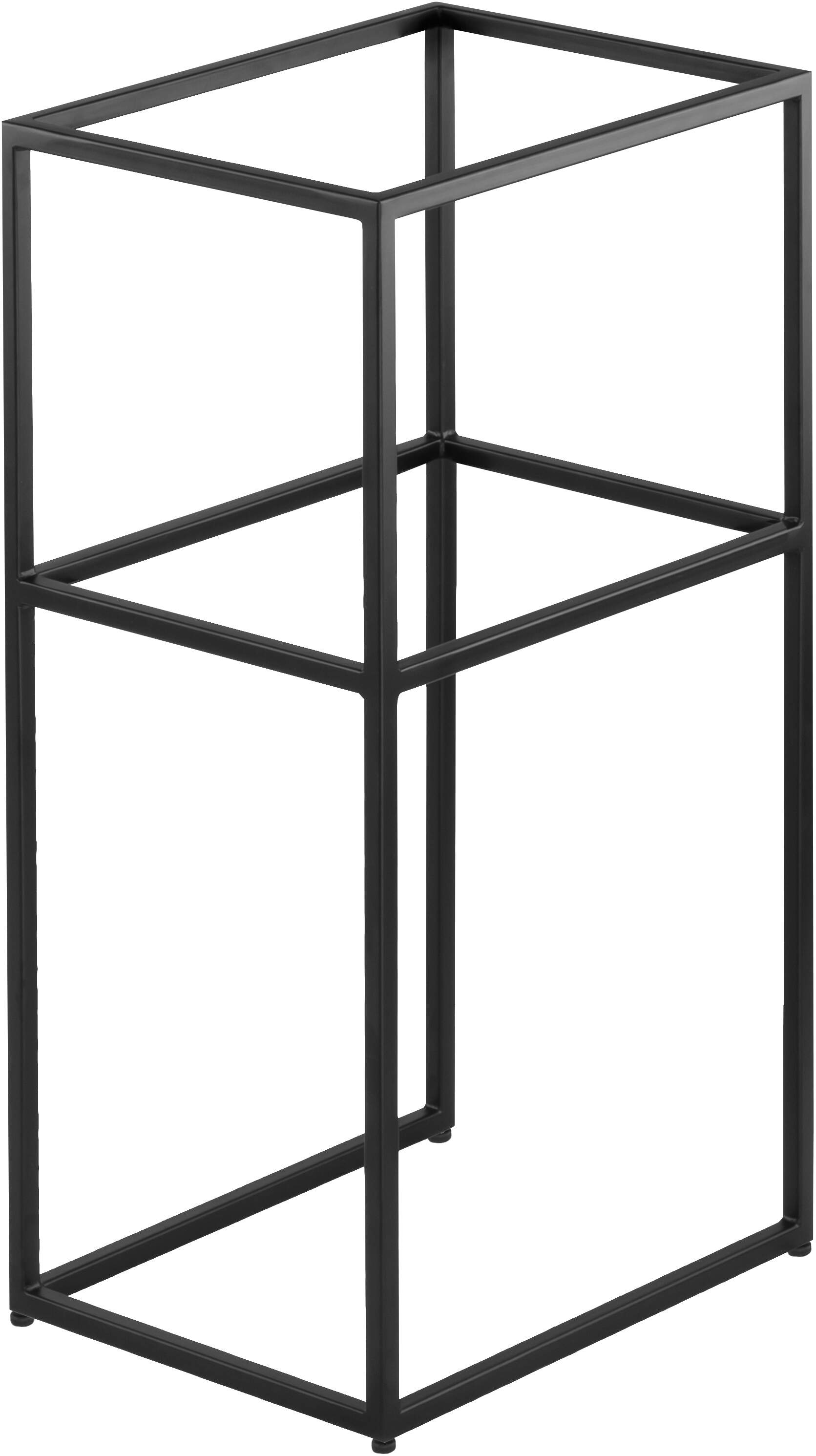Darmowa Dostawa - Konsola podumywalkowa 30x40x77 cm czarna Deante Correo CKCN30A